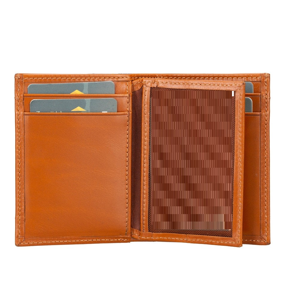 Airmakani Leather Card Holder With Airtag Slot