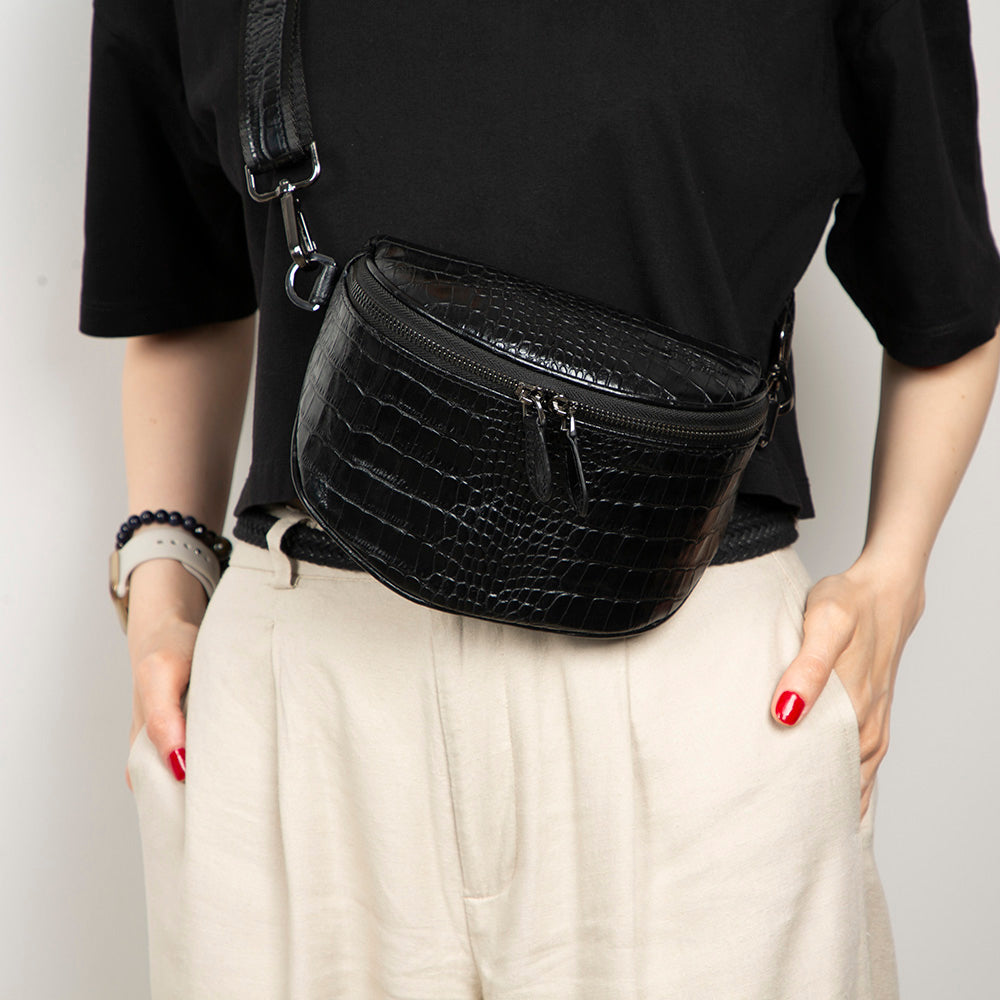 Aloravia Leather Crossbody Bag