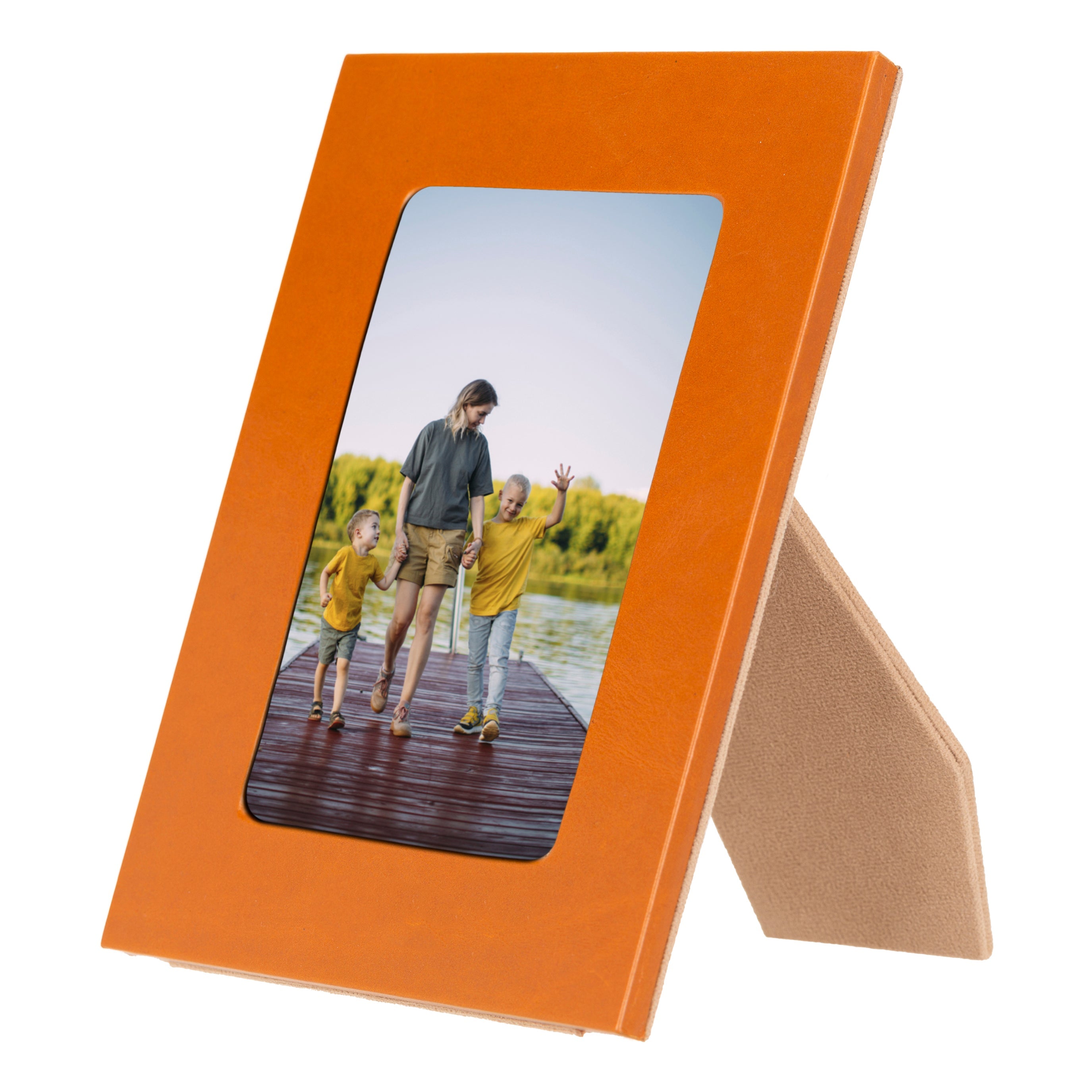 Live Leather Photo Frame