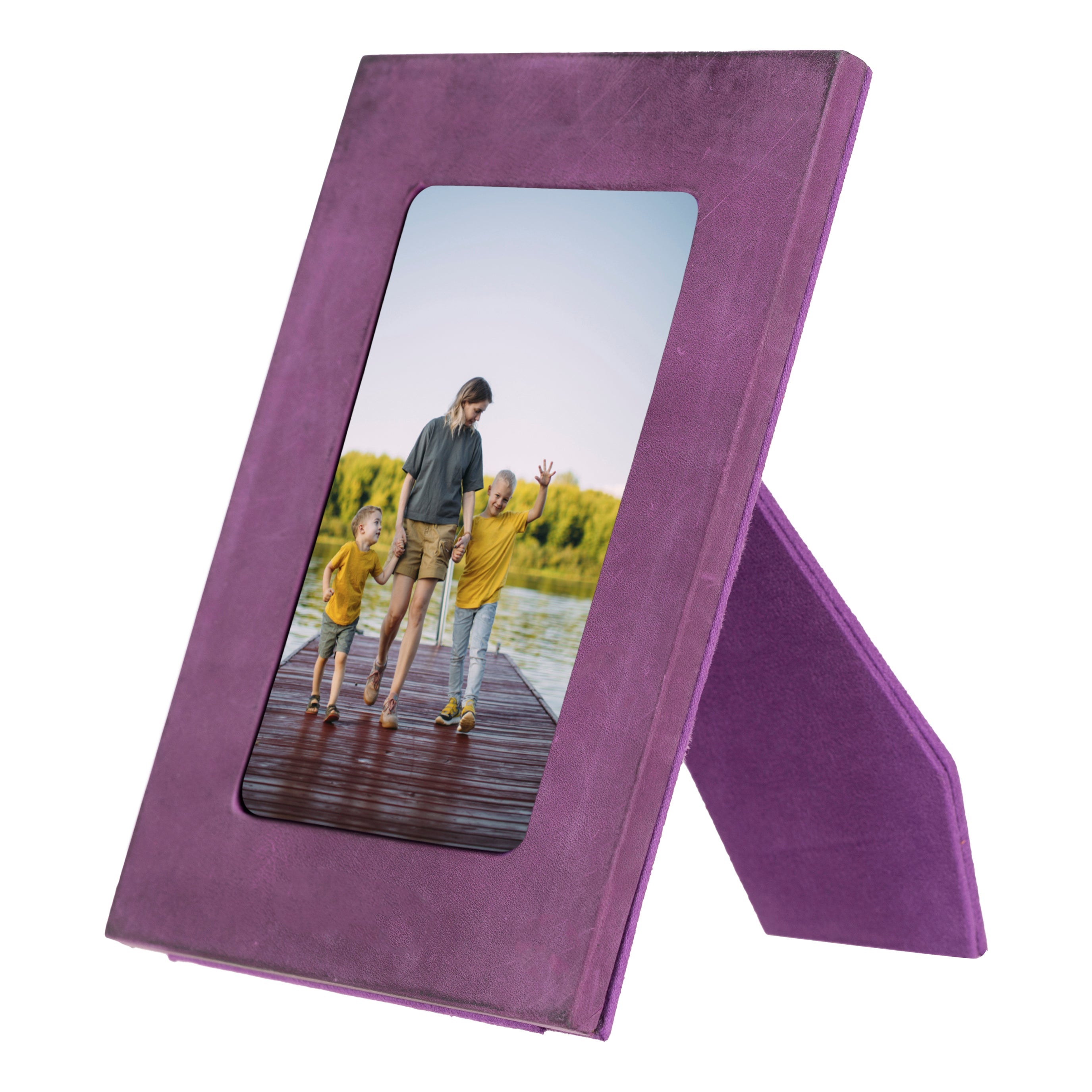 Live Leather Photo Frame