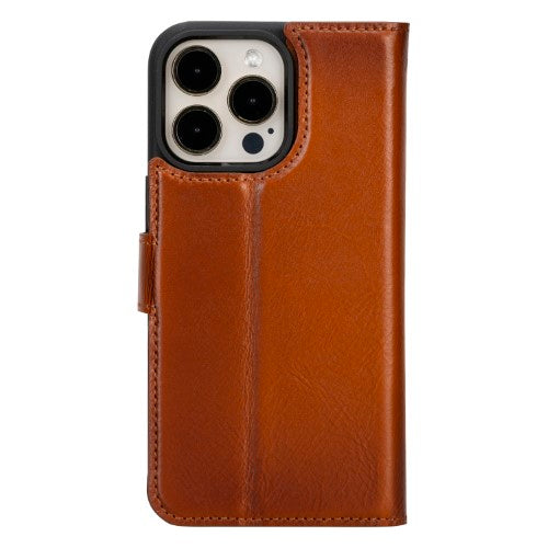 Leather iPhone 16 Pro Max iPhone 16 Pro iPhone 16 Plus iPhone 16 Magnetic Detachable Wallet Phone Case