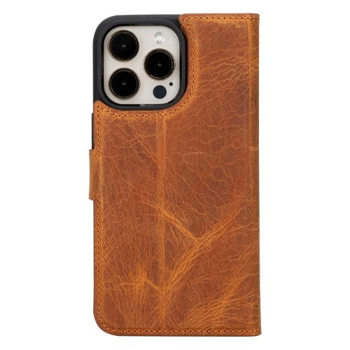 Leather iPhone 16 Pro Max iPhone 16 Pro iPhone 16 Plus iPhone 16 Magnetic Detachable Wallet Phone Case