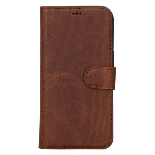 Leather iPhone 16 Pro Max iPhone 16 Pro iPhone 16 Plus iPhone 16 Magnetic Detachable Wallet Phone Case