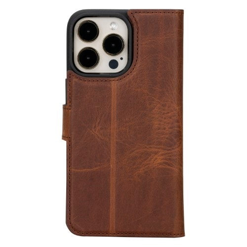 Leather iPhone 16 Pro Max iPhone 16 Pro iPhone 16 Plus iPhone 16 Magnetic Detachable Wallet Phone Case