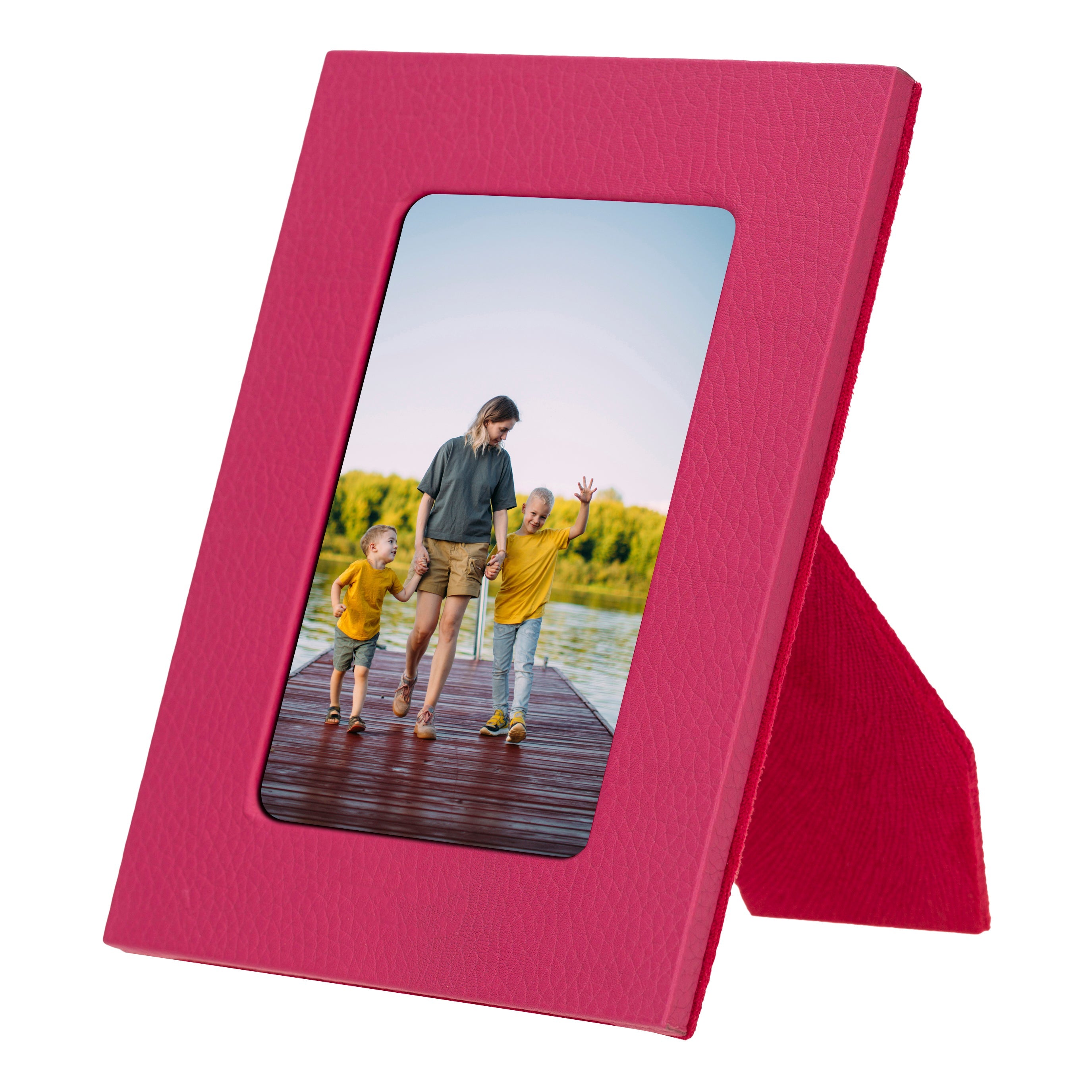 Live Leather Photo Frame