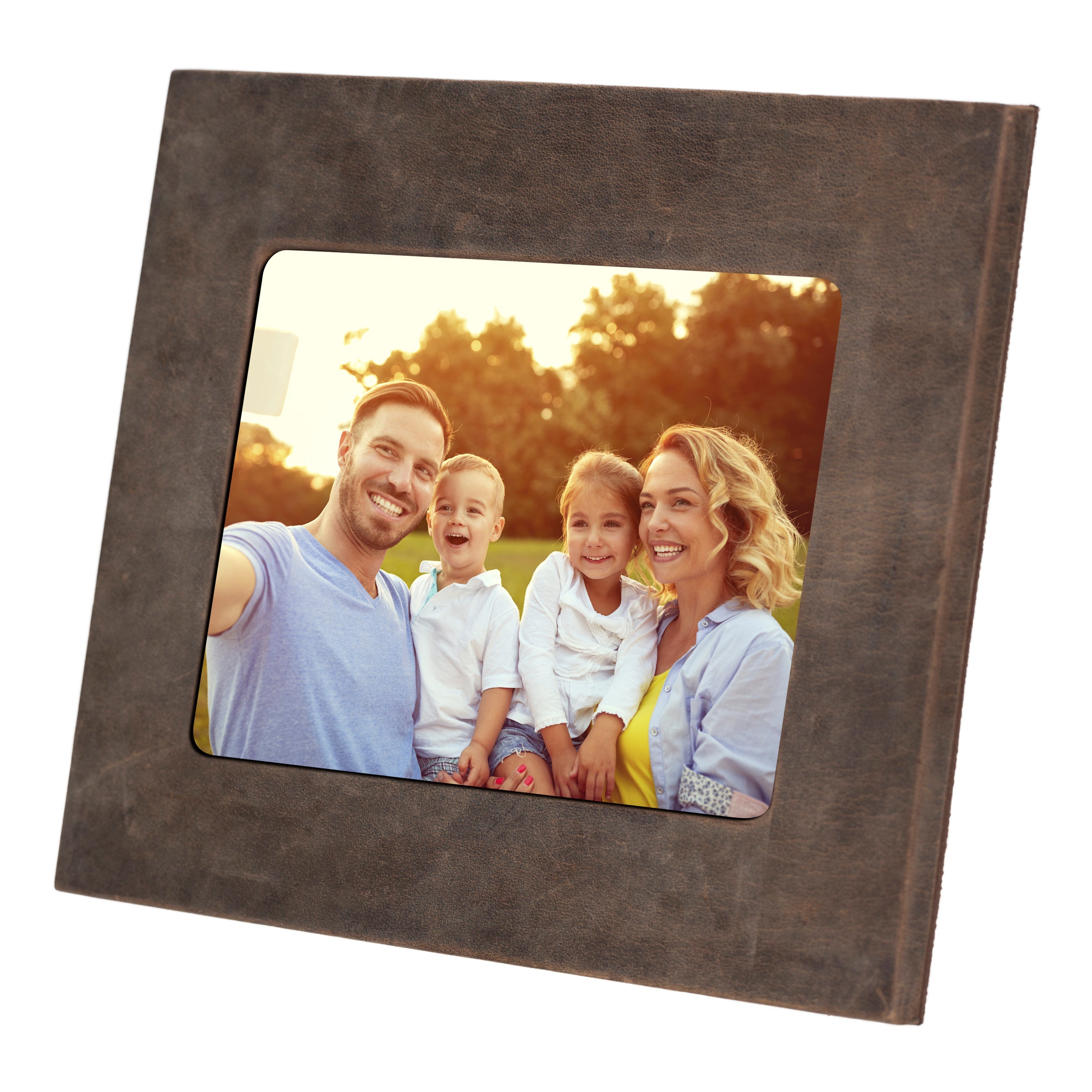 Live Leather Photo Frame