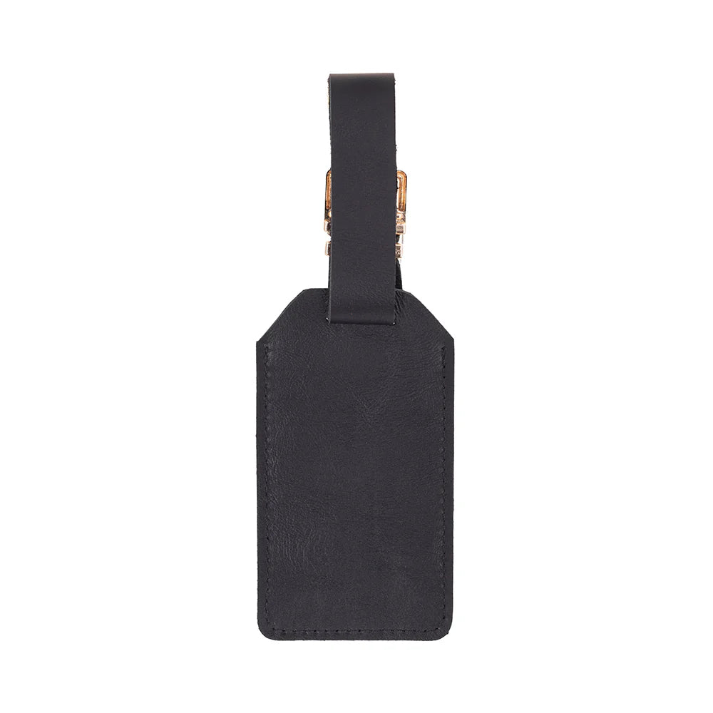 Unora Leather Luggage Tag