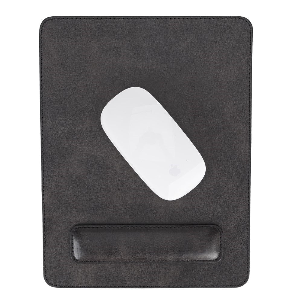 Personalized Leather Mouse Pad - Custom Desktop Mat