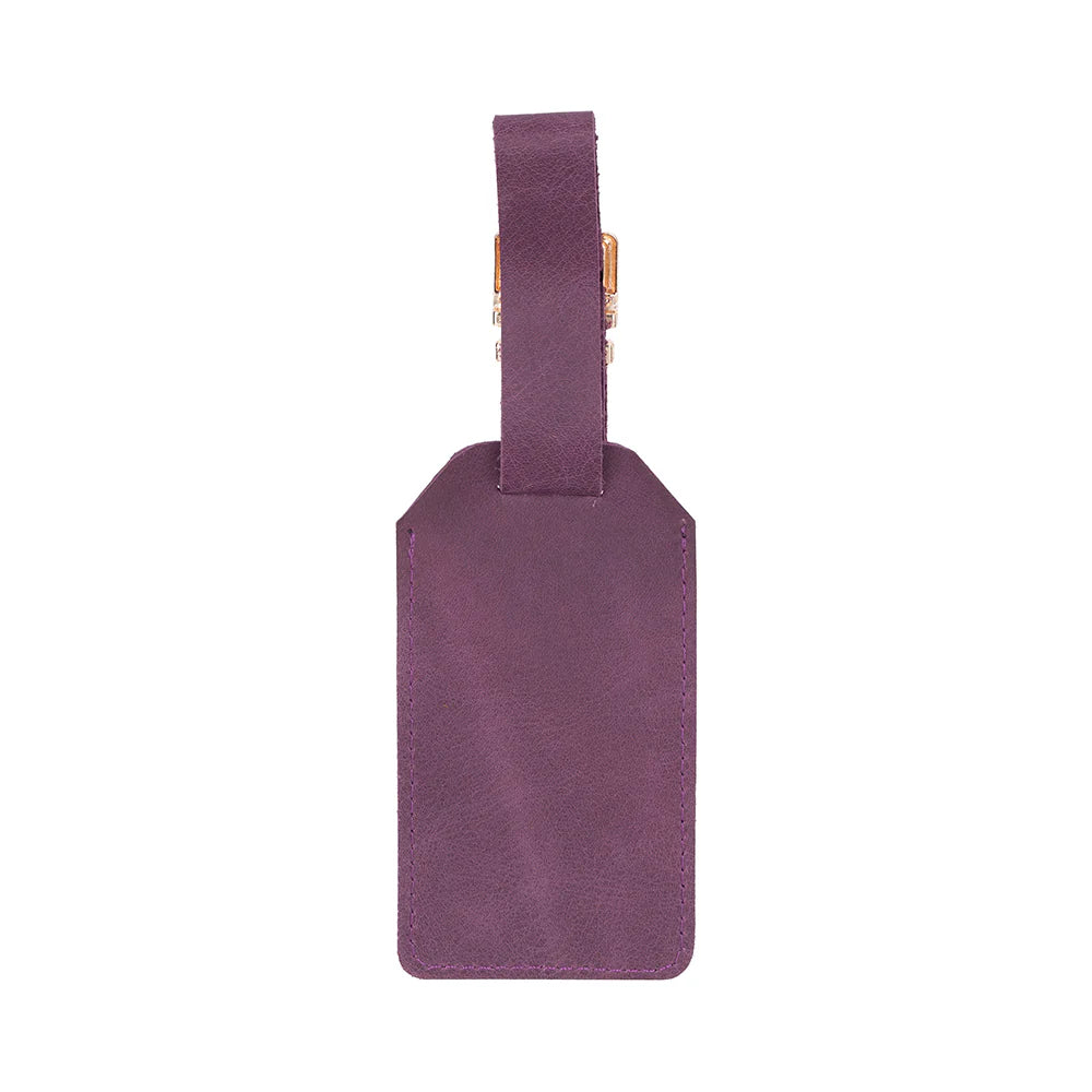 Unora Leather Luggage Tag