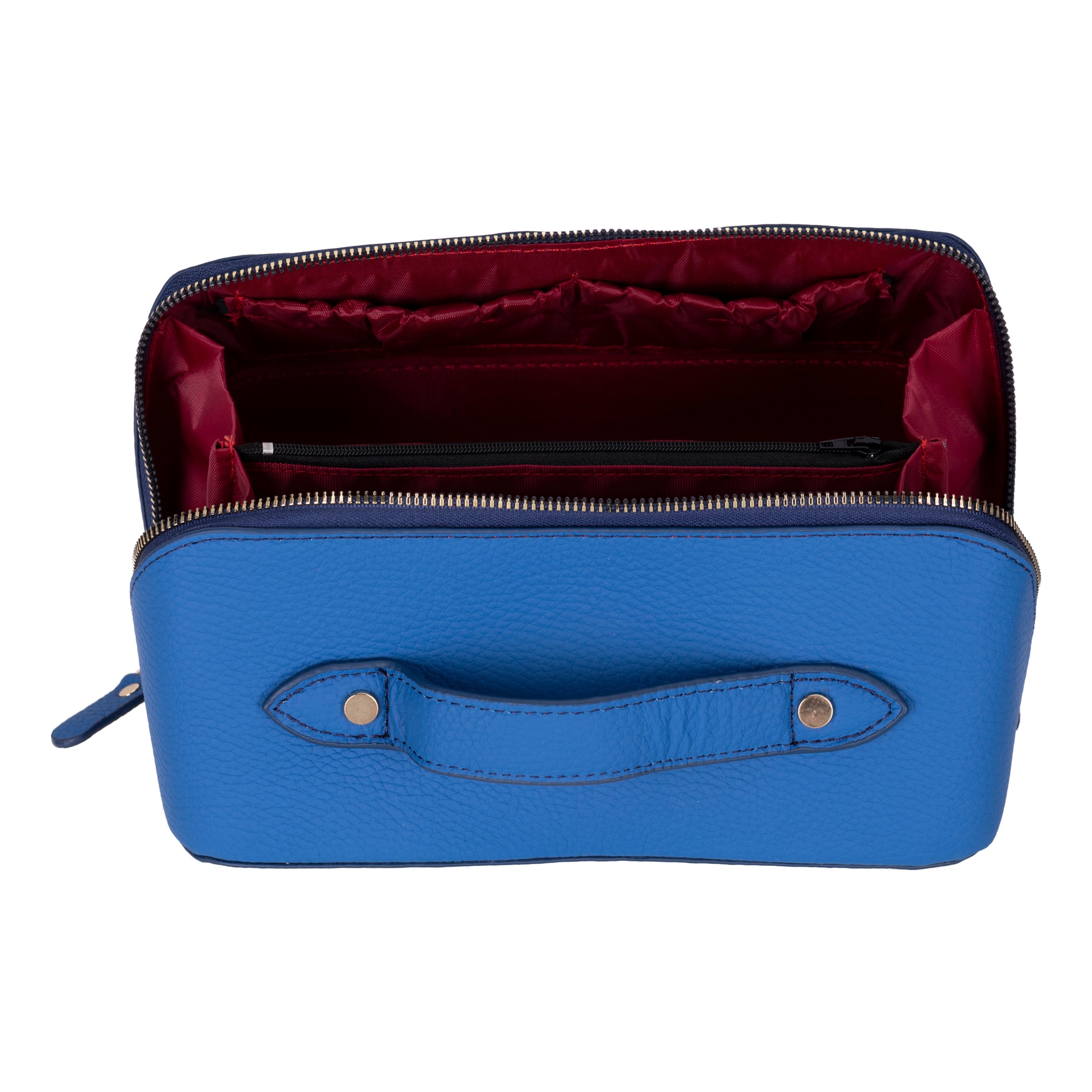 Ella Leather Make up Bag