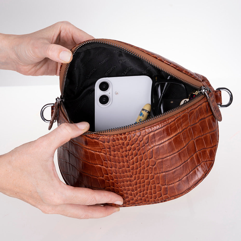 Aloravia Leather Crossbody Bag