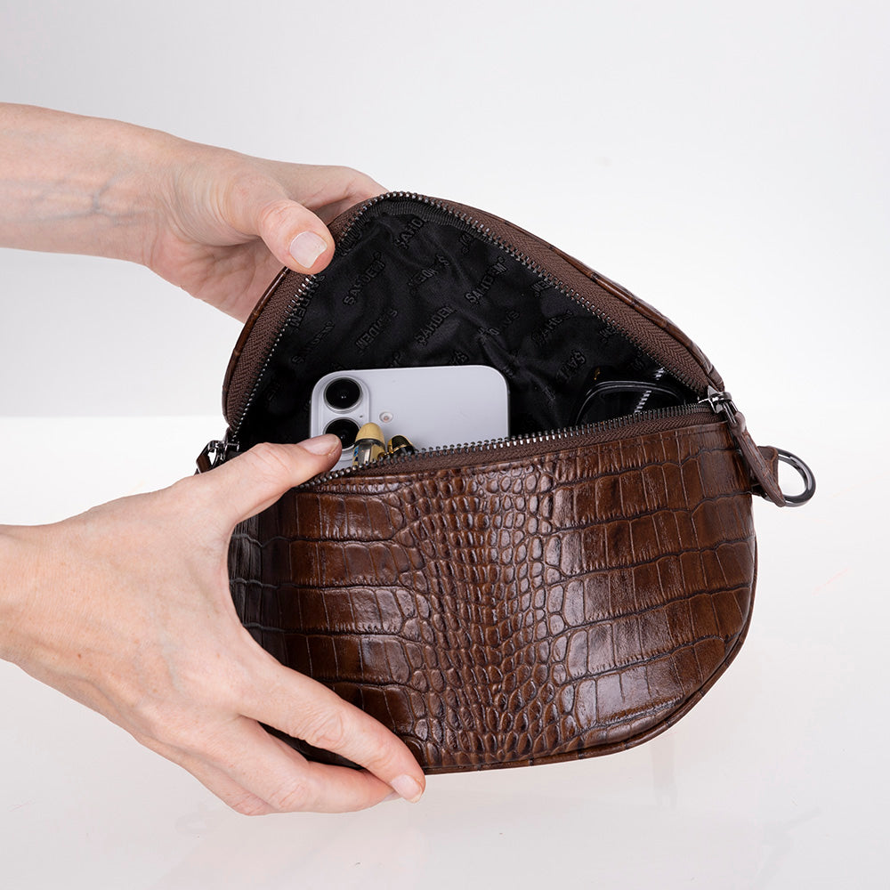 Aloravia Leather Crossbody Bag
