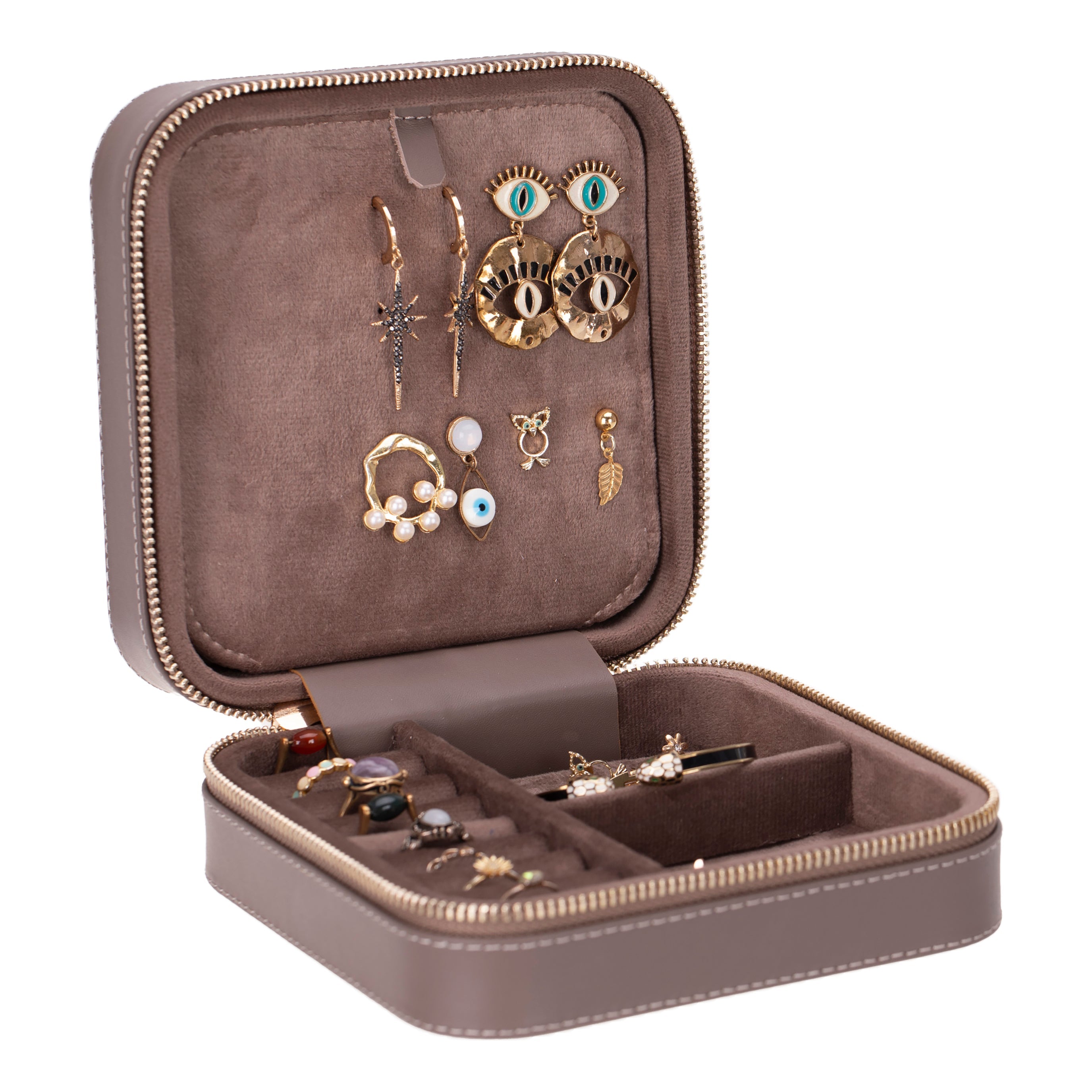 Amanda Leather Jewelry Box – Elegance Meets Organization