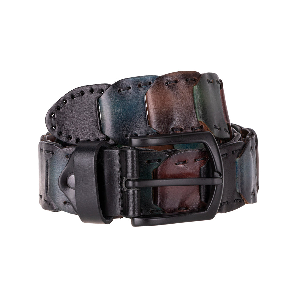 Vista Braided Leather Men's Belt