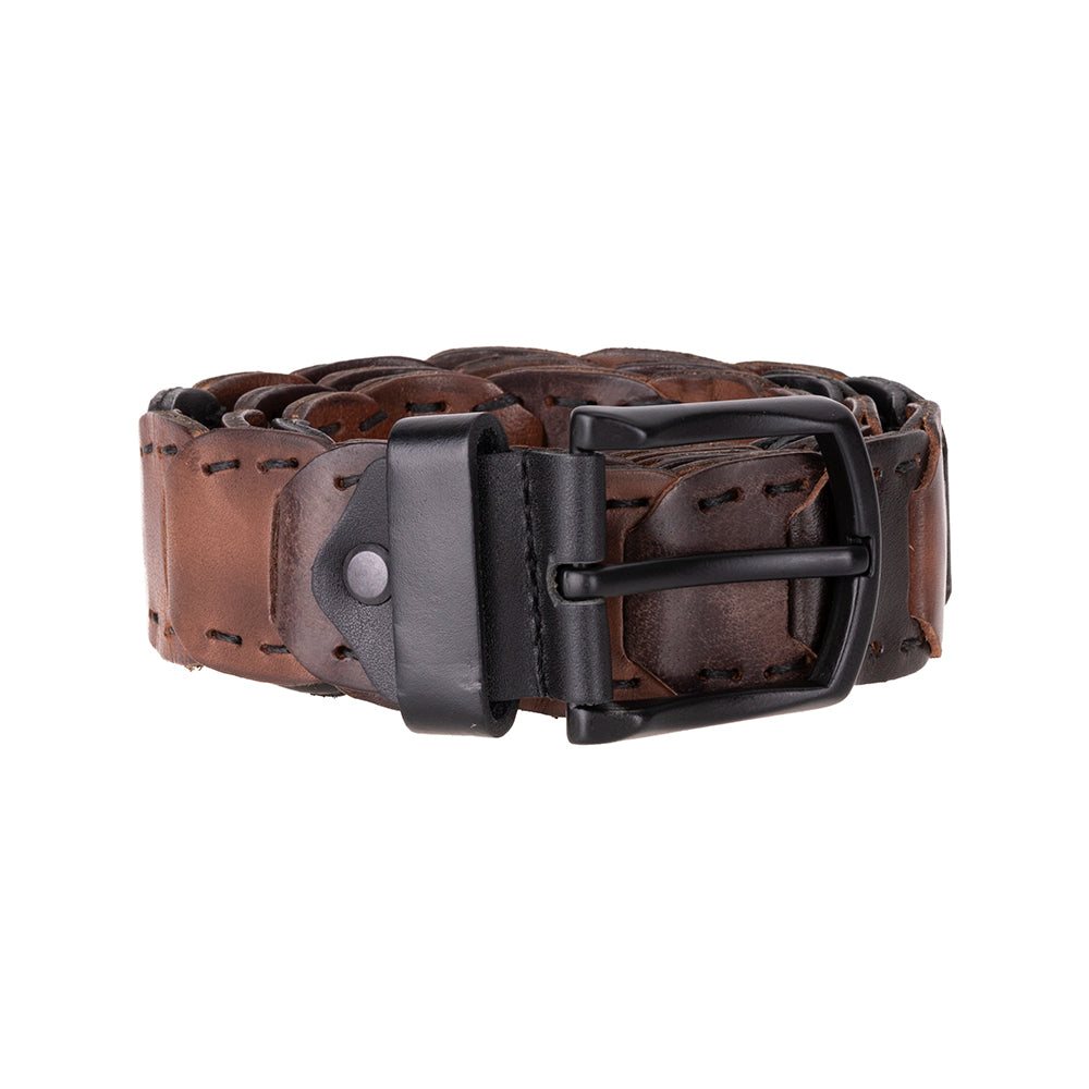 Vista Braided Leather Men's Belt