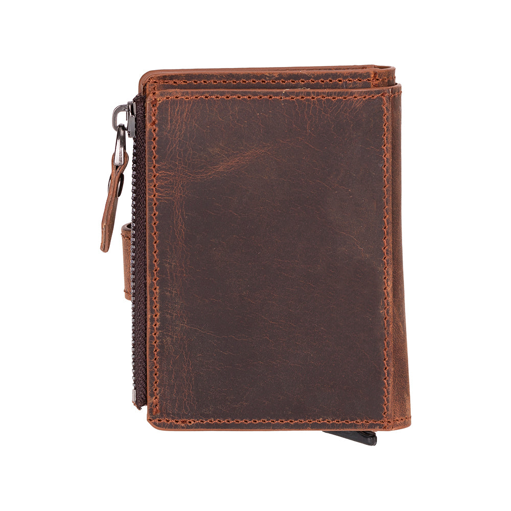 Rodos Pop-up Leather Card Holder Wallet