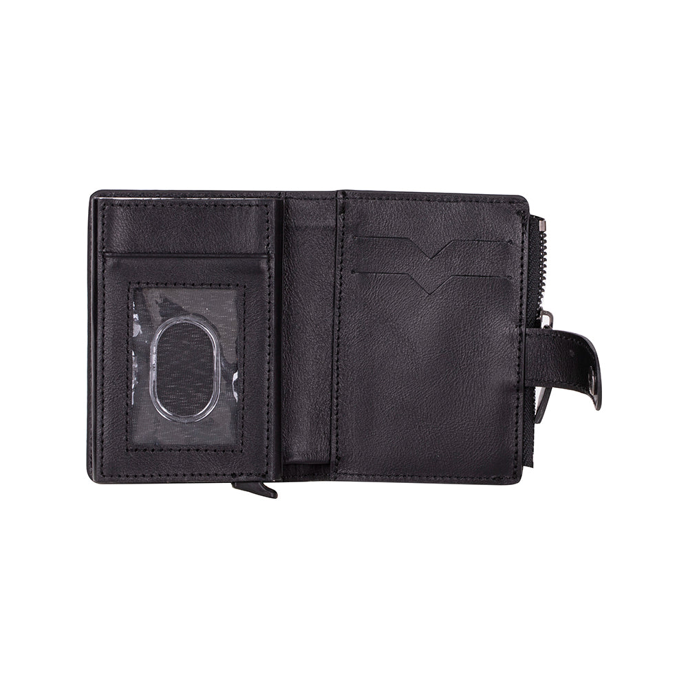 Rodos Pop-up Leather Card Holder Wallet