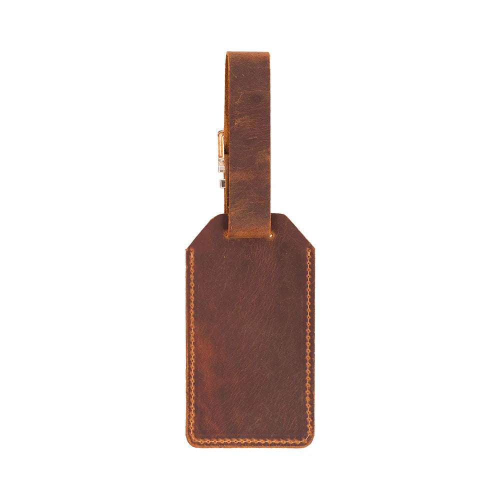 Unora Leather Luggage Tag