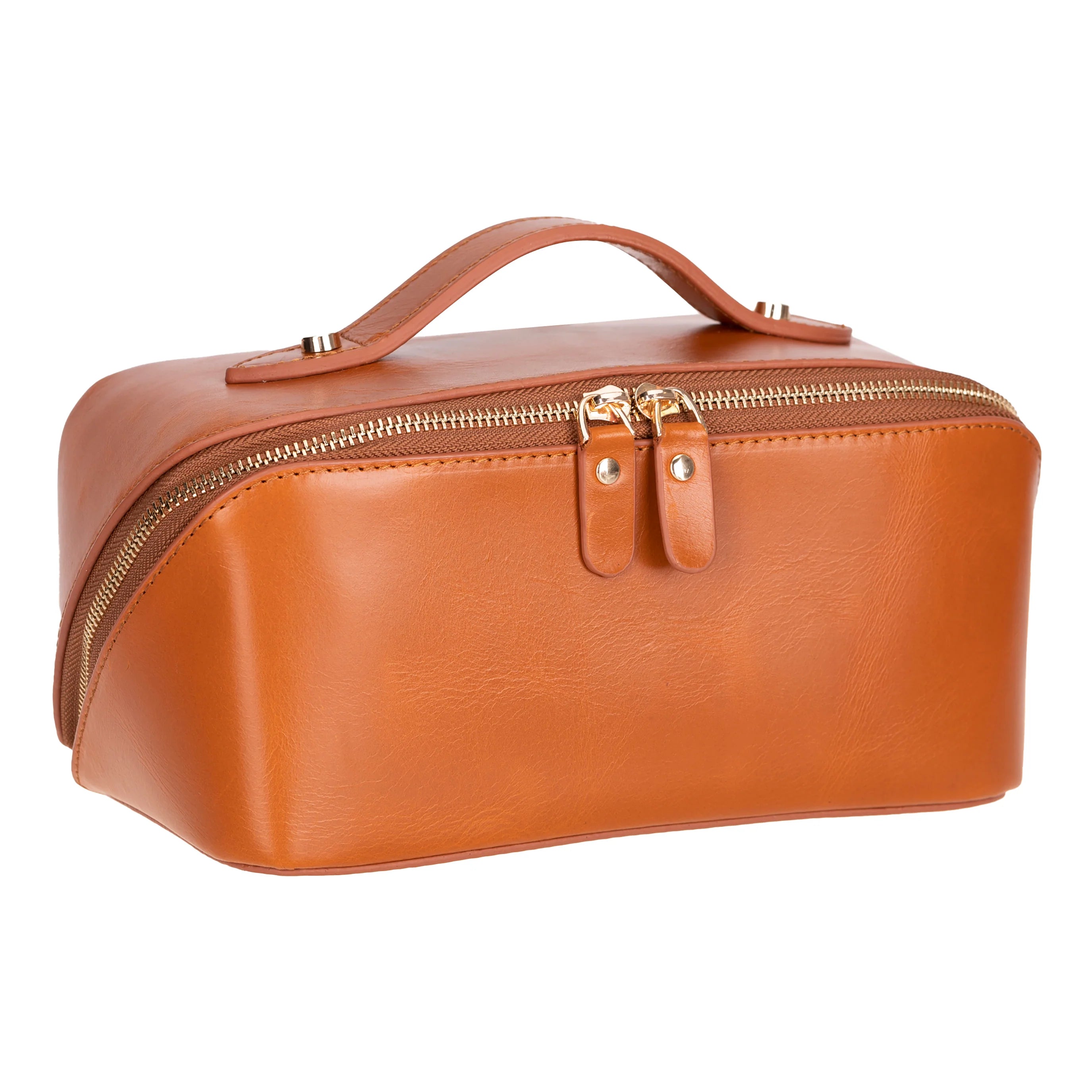 Ella Leather Make up Bag