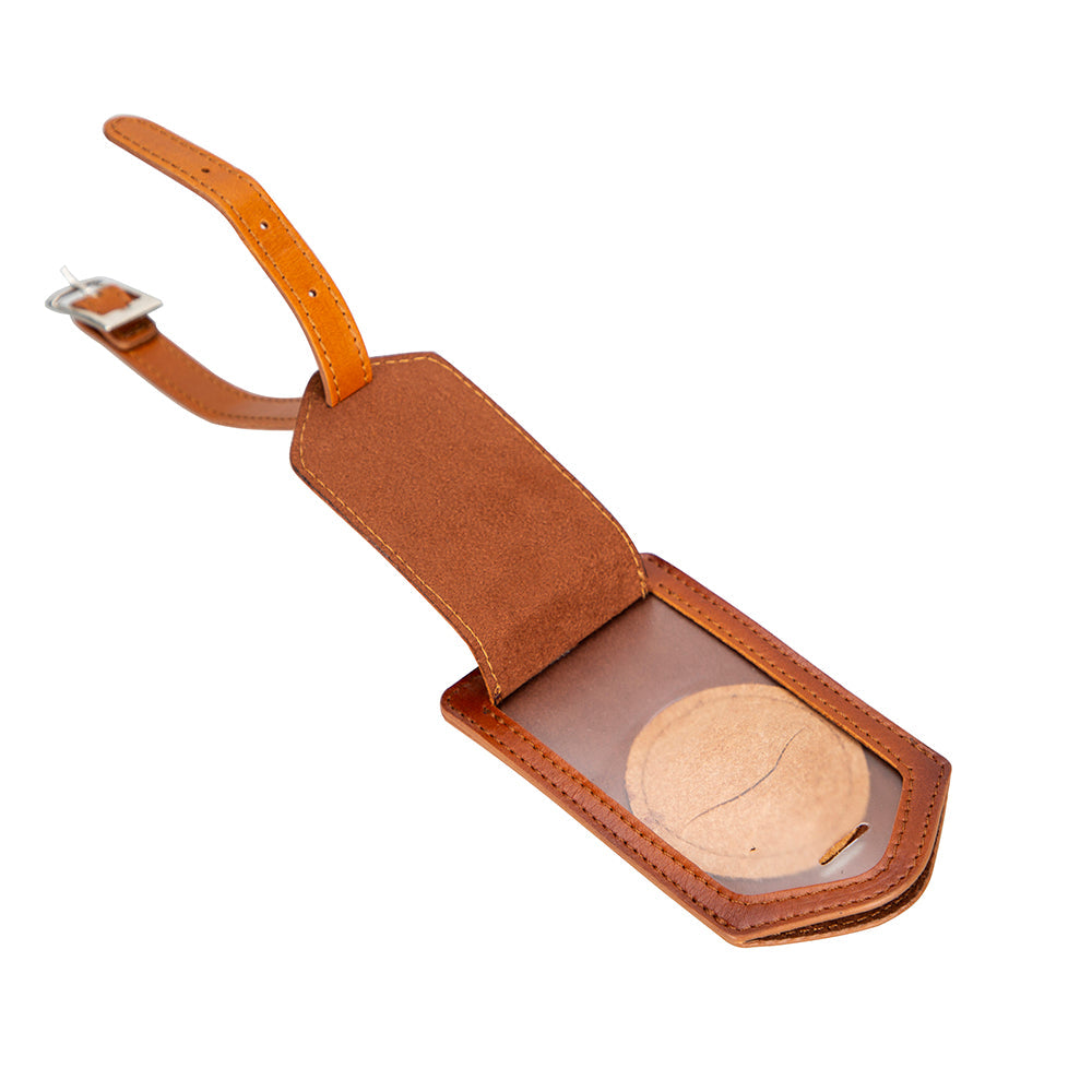 Airconrad Leather Luggage Tag