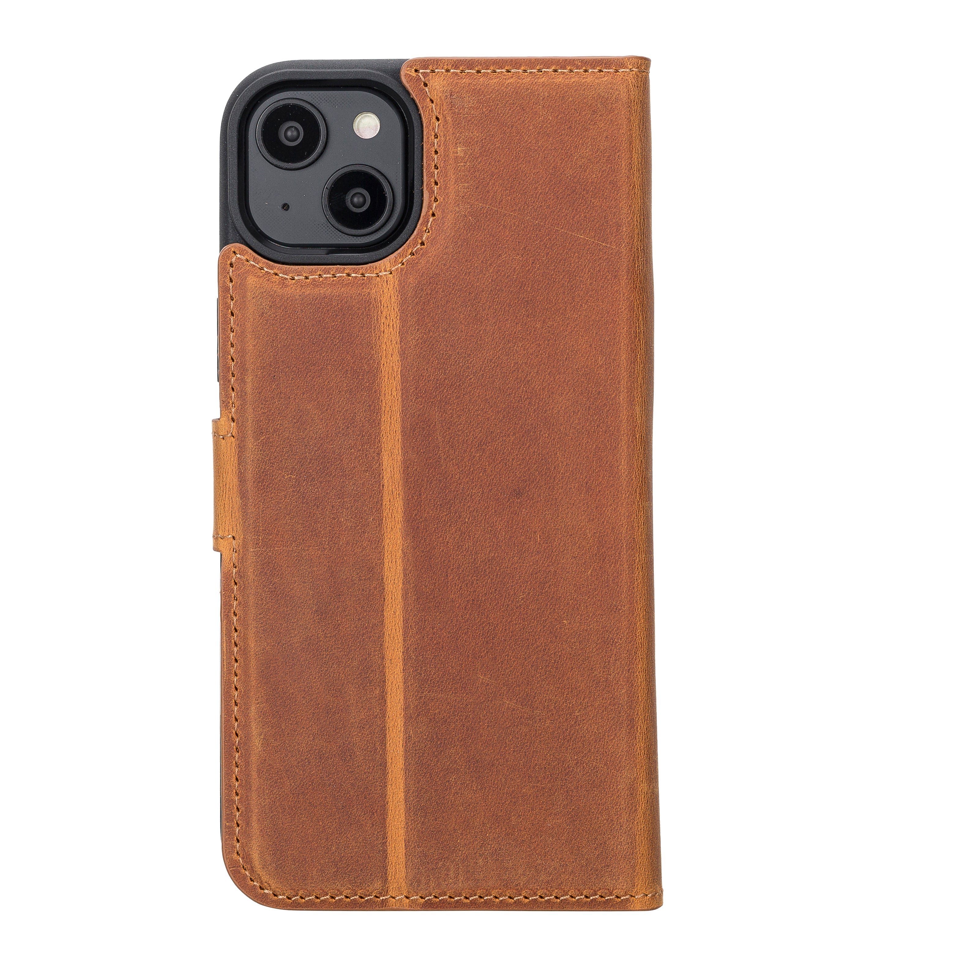 Leather Wallet Case for iPhone 15 Plus