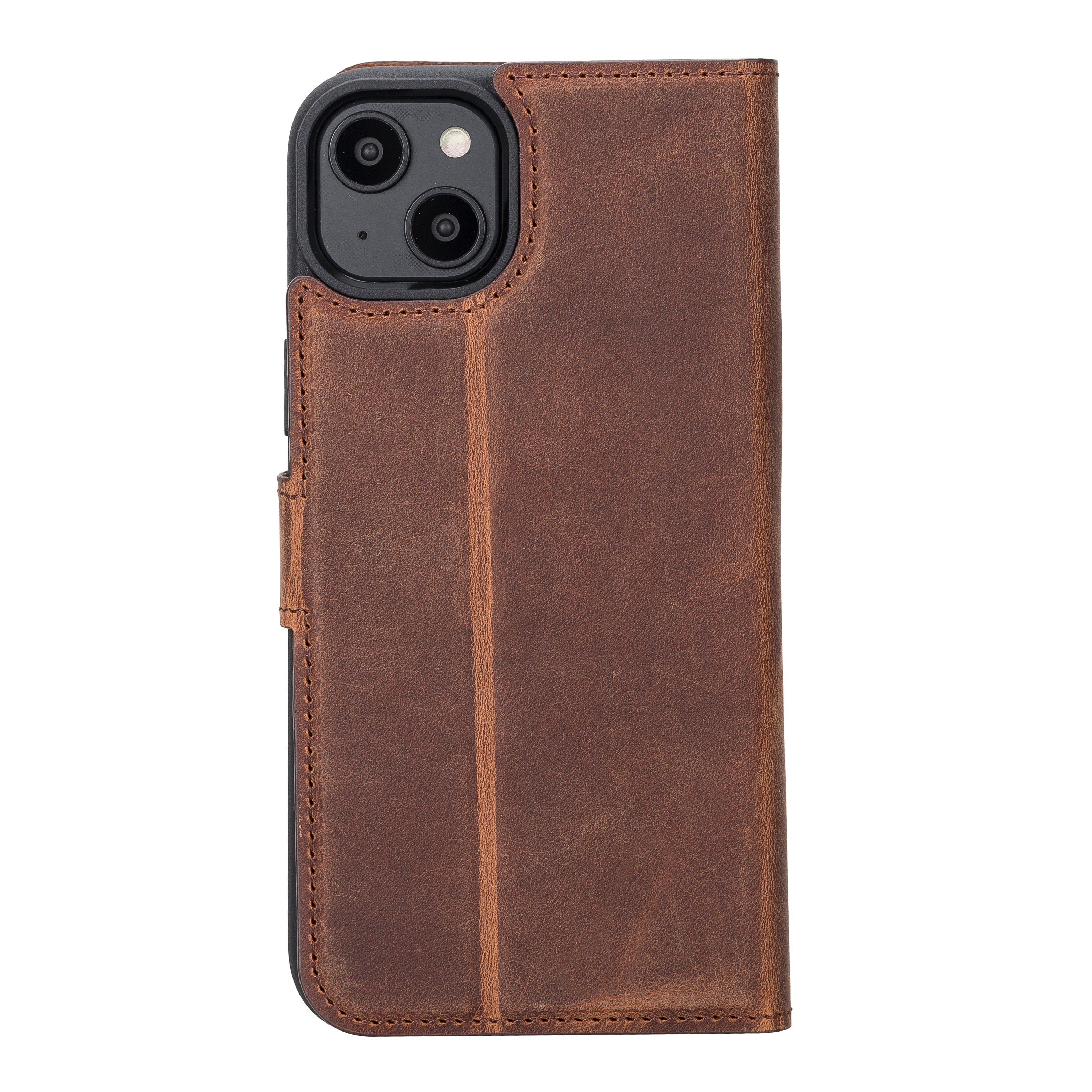 Leather Wallet Case for iPhone 15 Plus