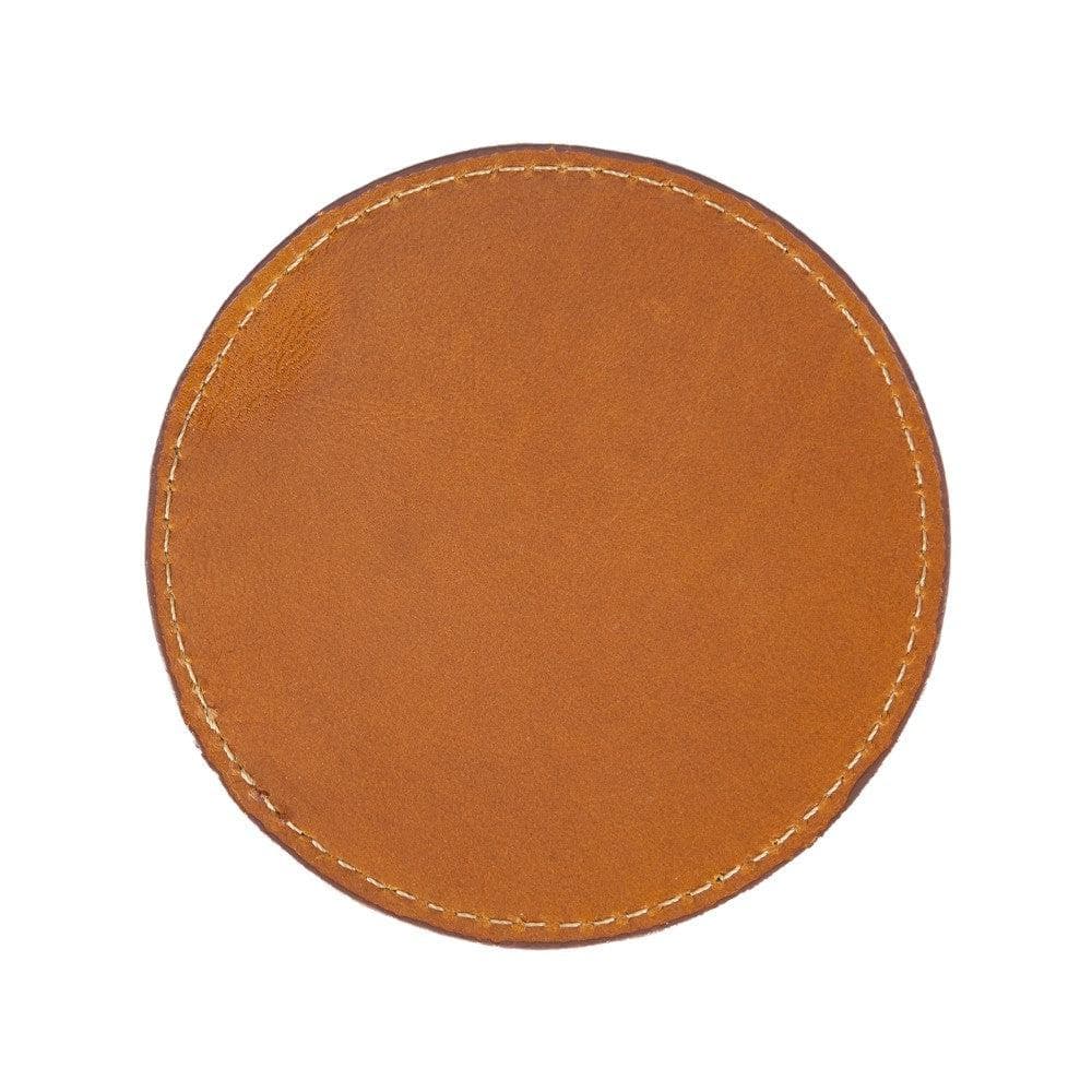 Bouletta Divine Geniun Leather Handmade Cup Coaster