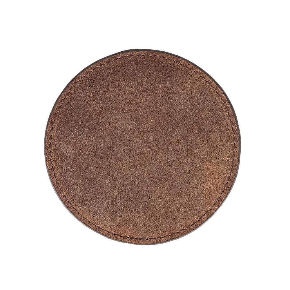 Bouletta Divine Geniun Leather Handmade Cup Coaster