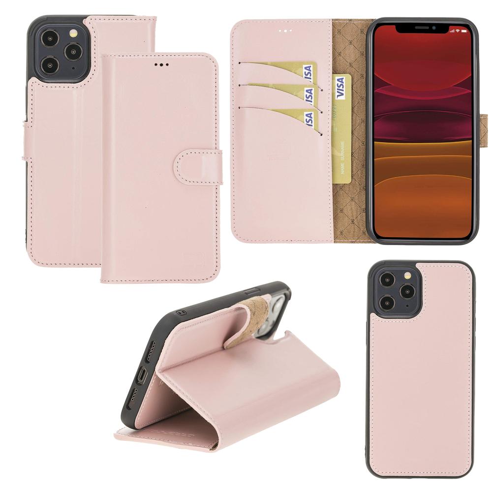 LupinnyLeather Magnetic Detachable Leather Wallet Case for iPhone 12 and iPhone 12 Pro (6.1") 34