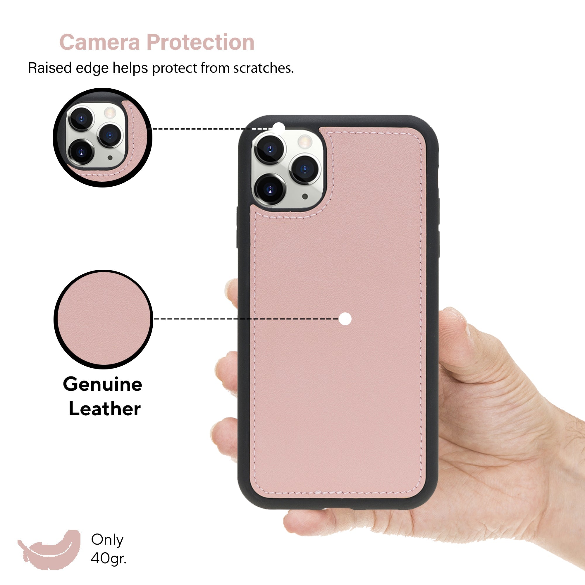 LupinnyLeather Magnetic Detachable Wallet Case for iPhone 11 Pro 53