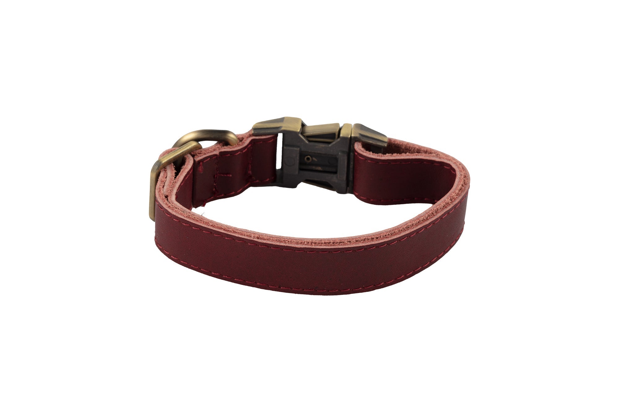 LupinnyLeather Genuine Leather Adjustable Strong Dog Collar for Large Medium Small Dogs 66