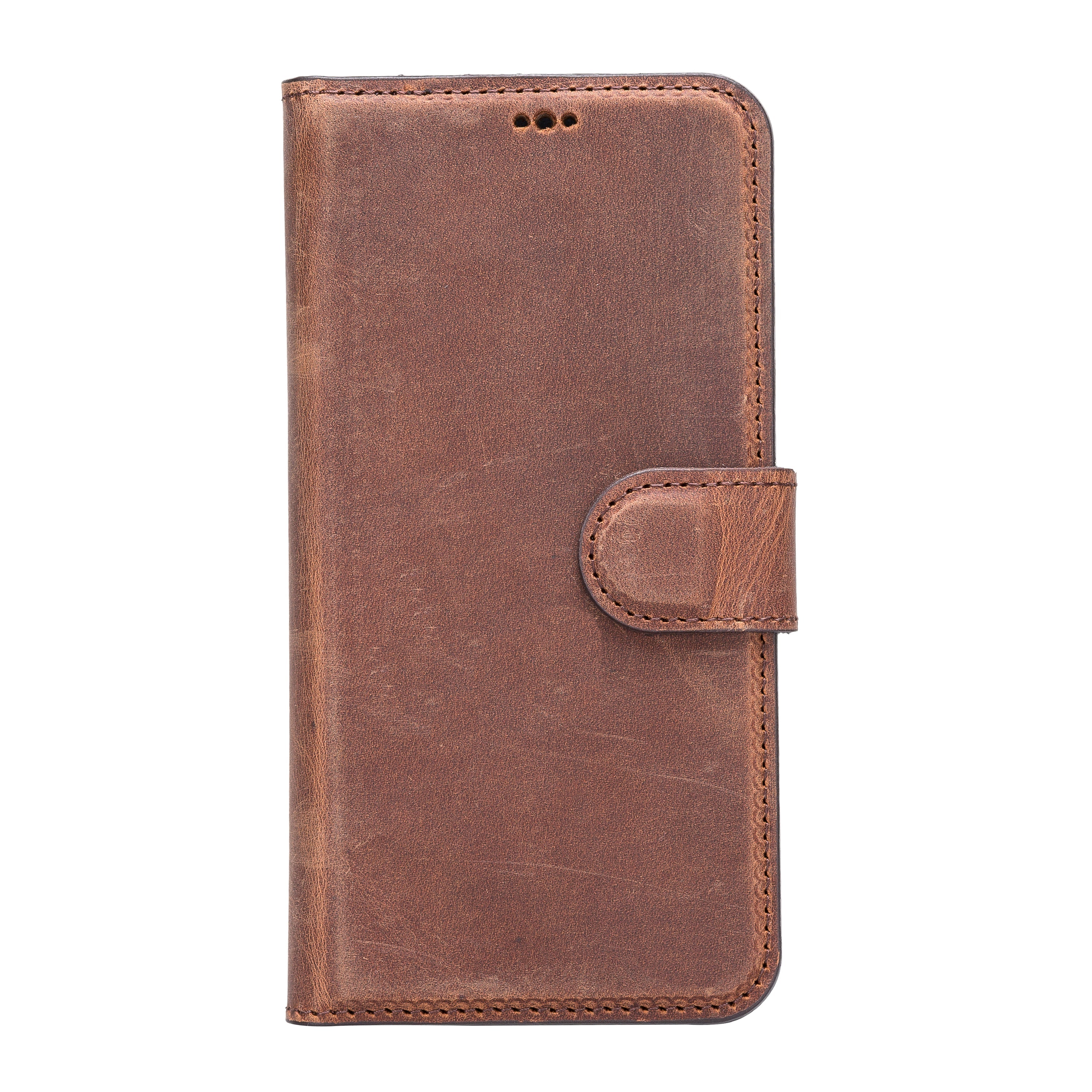LupinnyLeather Leather Magnetic Detachable Wallet Case for iPhone 13 (6.1") 48