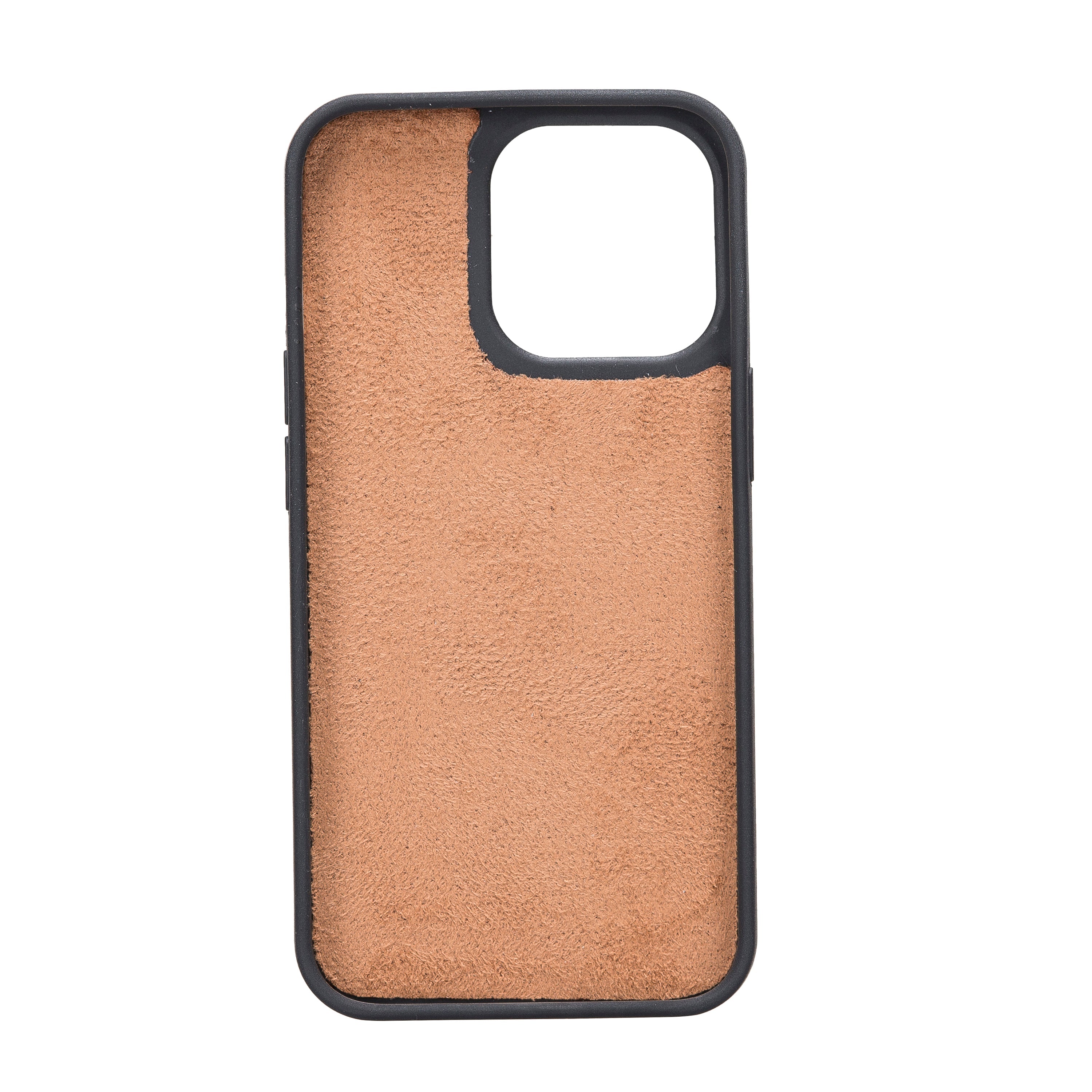 LupinnyLeather Brown Leather Magnetic Detachable Wallet Case for iPhone 13 Pro (6.1") 22