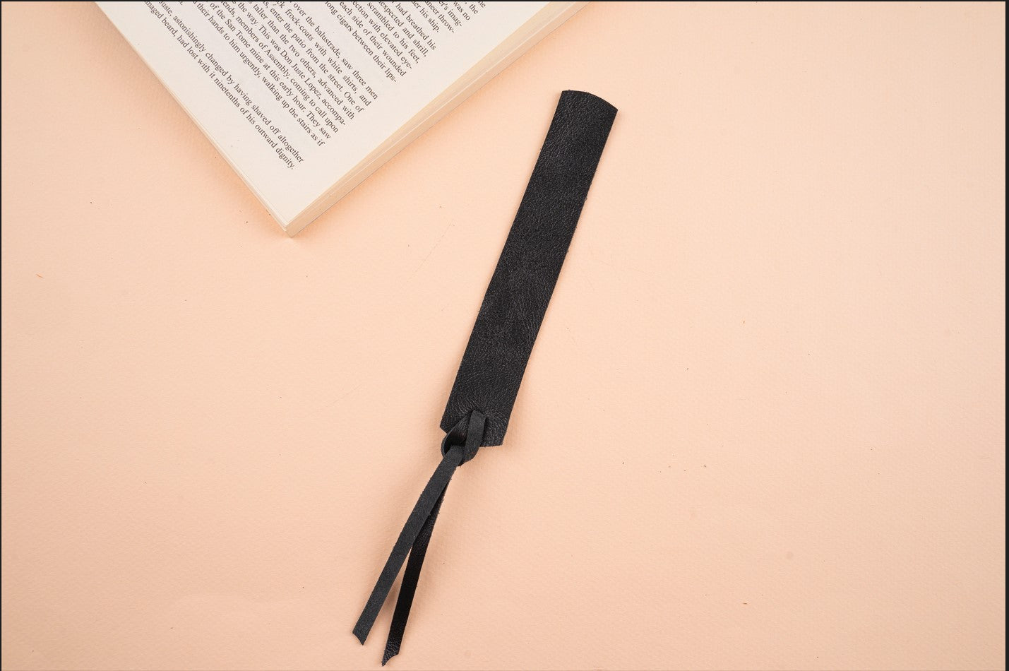 Leather Bookmark Personalizable