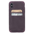 iPhone X / Antic Purple / Leather