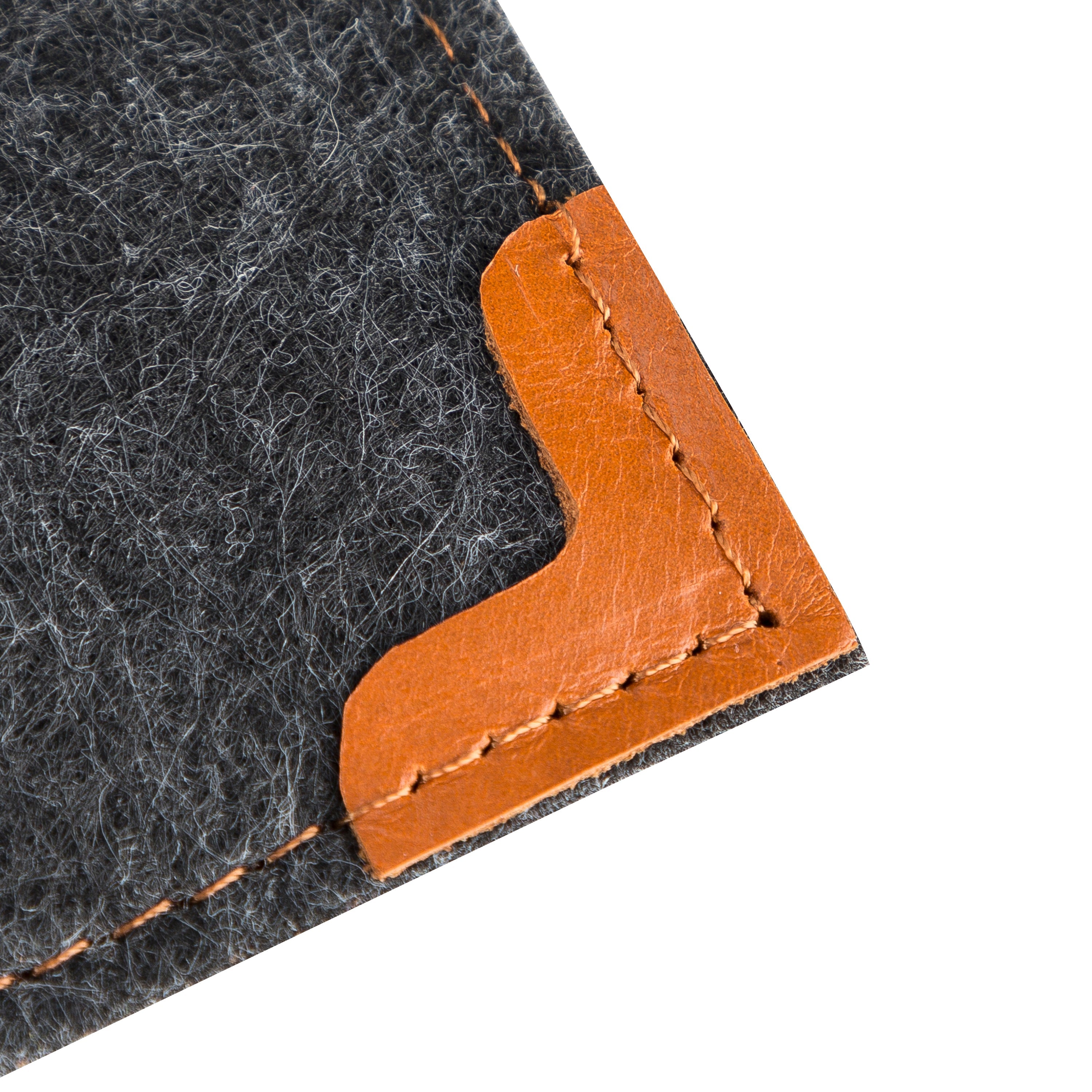 LupinnyLeather Dark Grey Felt Deskmat, Computer Pad, Office Desk Pad 5