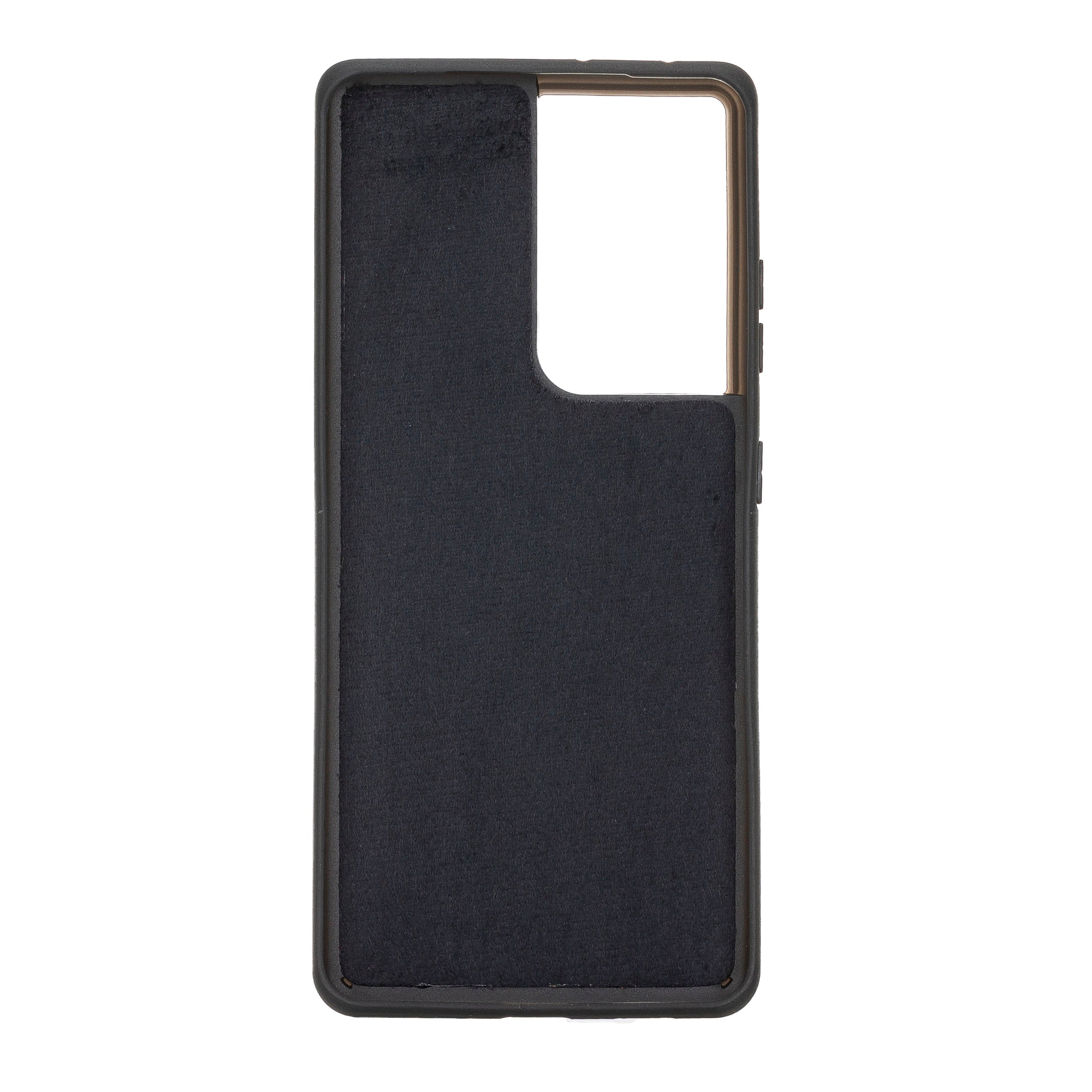 LupinnyLeather Magnetic Detachable Leather Wallet Case for Samsung Galaxy S21 Ultra (Black) 6
