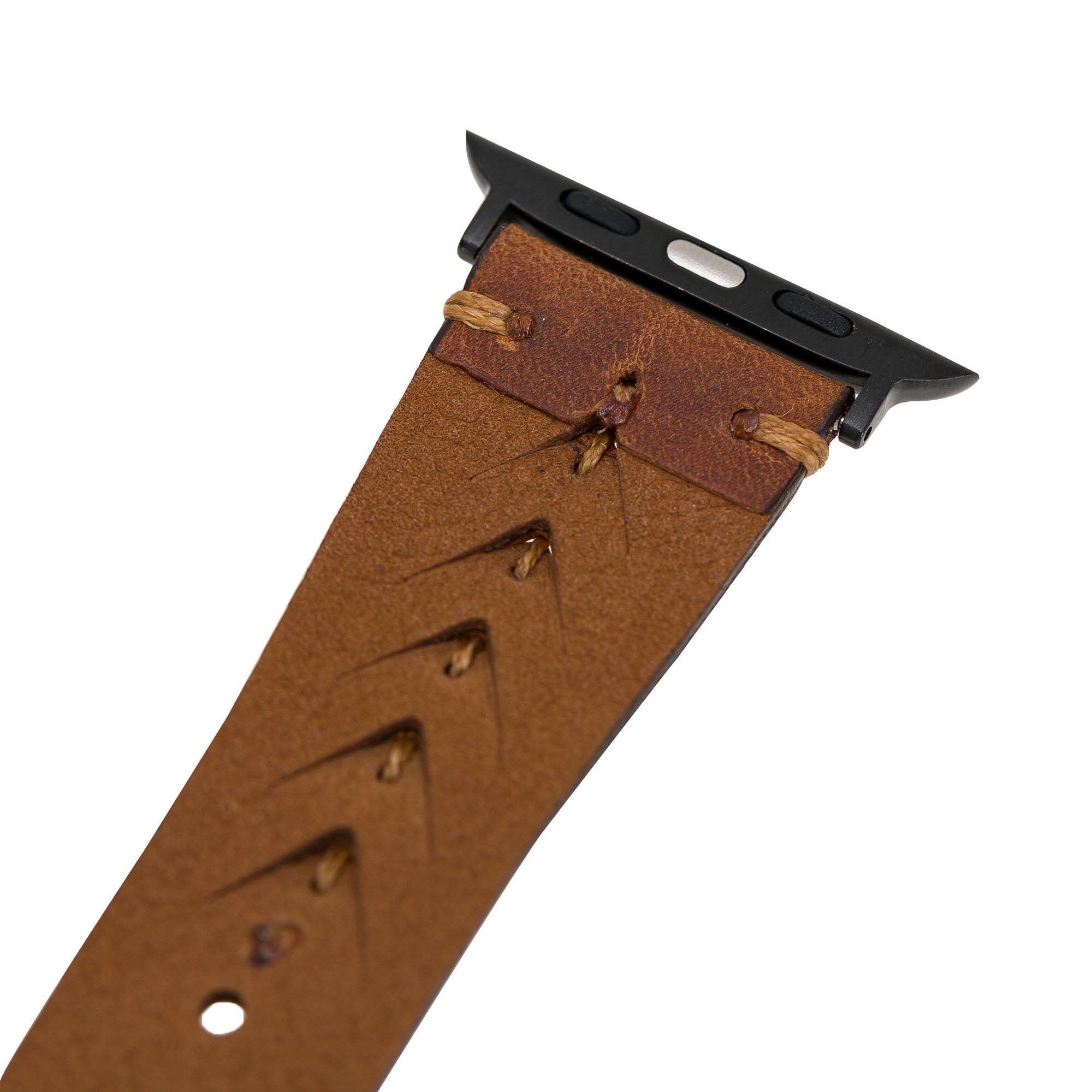 LupinnyLeather Leeds Leather Watch Band for Apple Watch Series 7 5