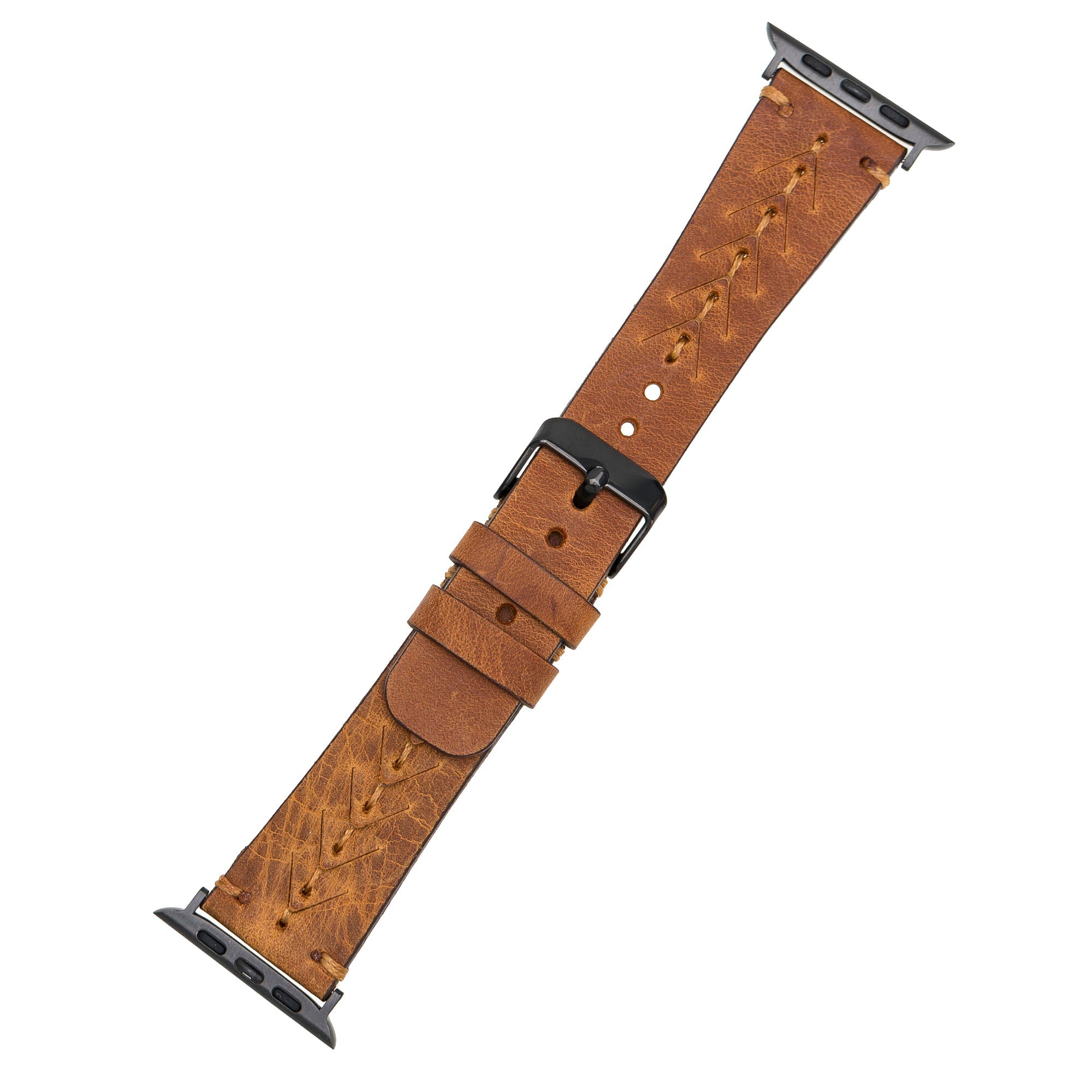 LupinnyLeather Leeds Leather Watch Band for Apple Watch Series 7 3