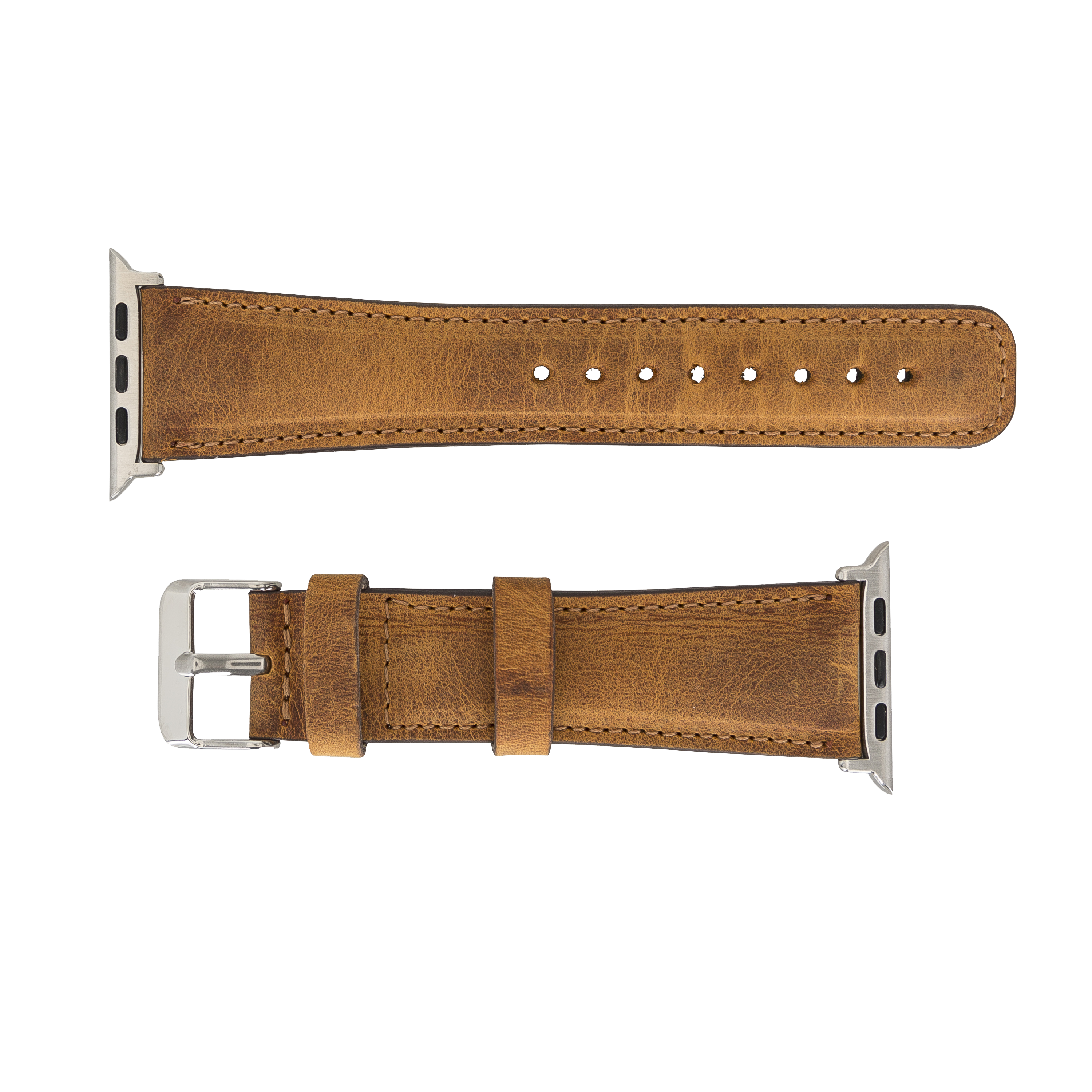 LupinnyLeather Liverpool Collection Leather Watch Band for Apple & Fitbit Versa Watch Band 30