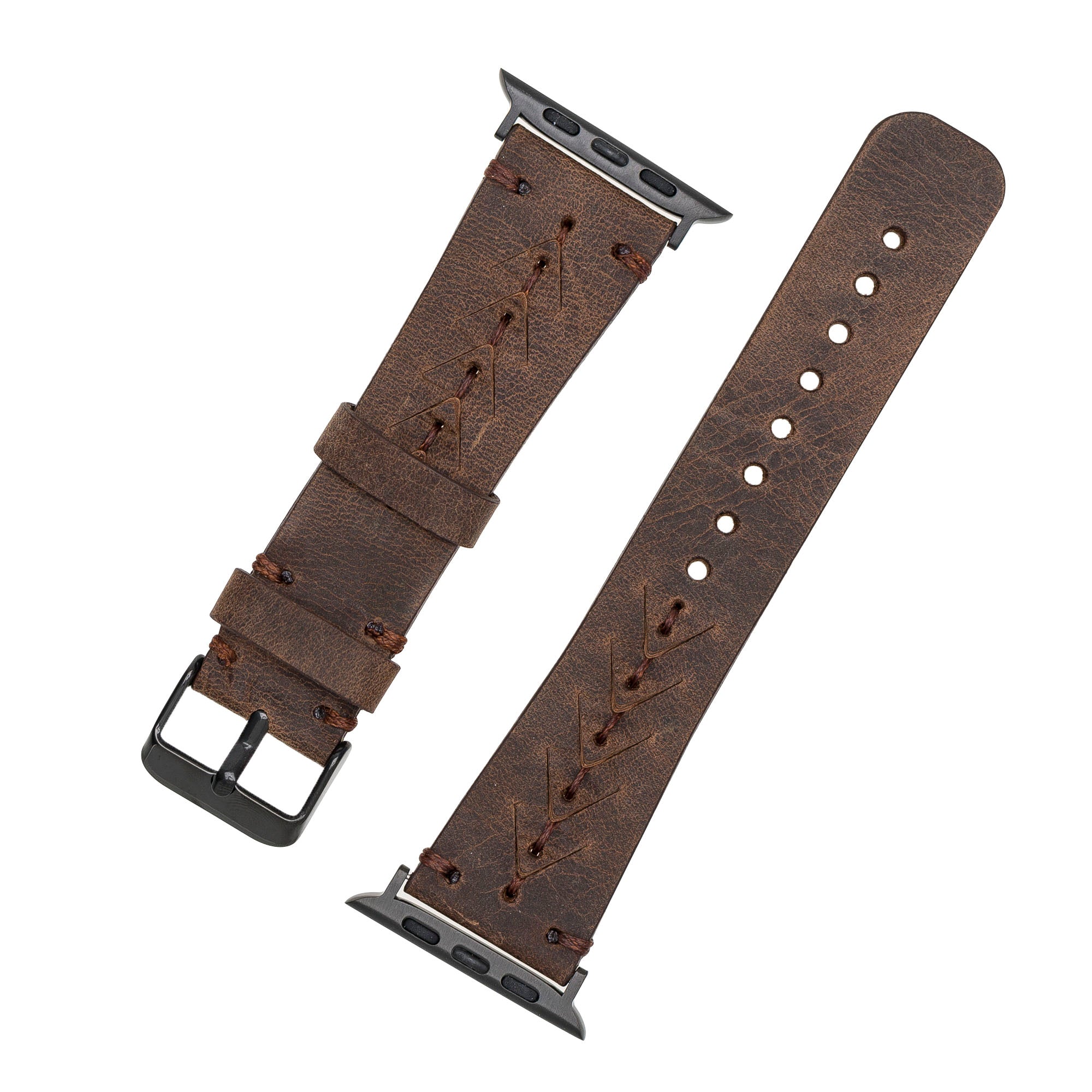 LupinnyLeather Leeds Leather Watch Band for Apple Watch Series 79
