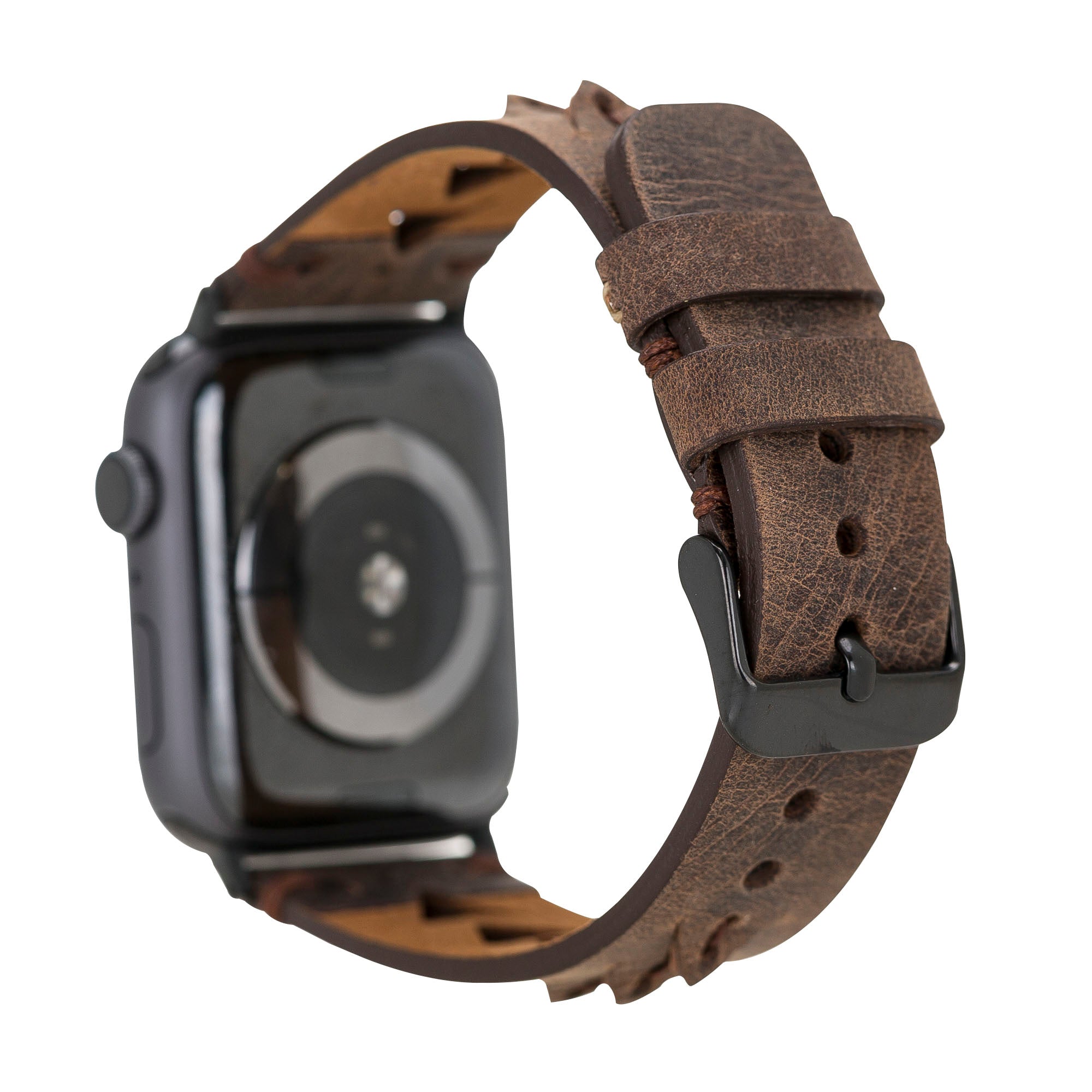 LupinnyLeather Leeds Leather Watch Band for Apple Watch Series 7 7