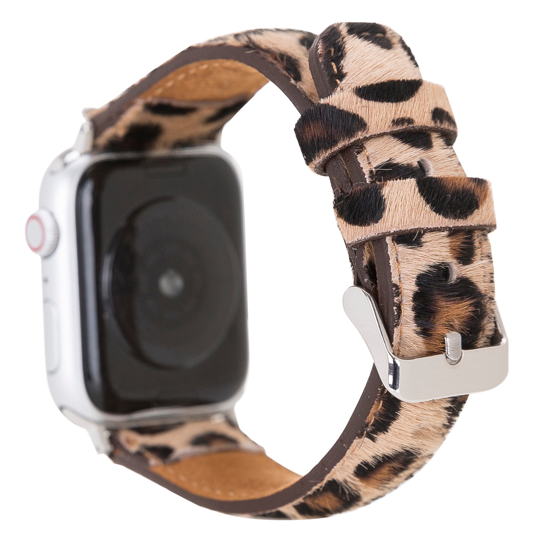LupinnyLeather Chester Watch Band for Apple Watch (Leopard) 2