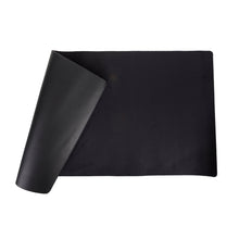 LupinnyLeather Genuine Matte Black Leather Deskmat, Computer Pad, Office Desk Pad 7