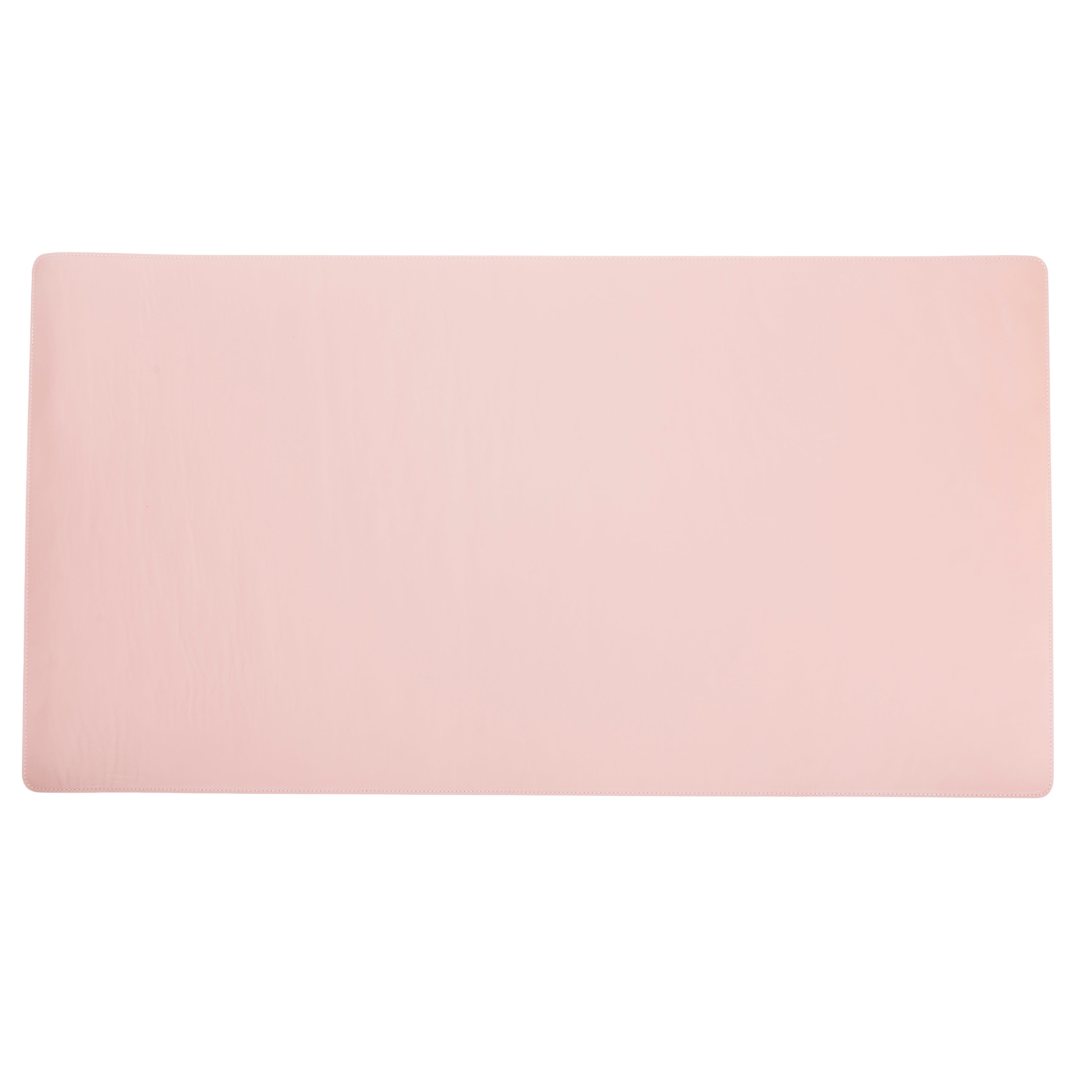 LupinnyLeather Genuine Leather Deskmat, Computer Pad, Office Desk Pad (Pink Nude) 8
