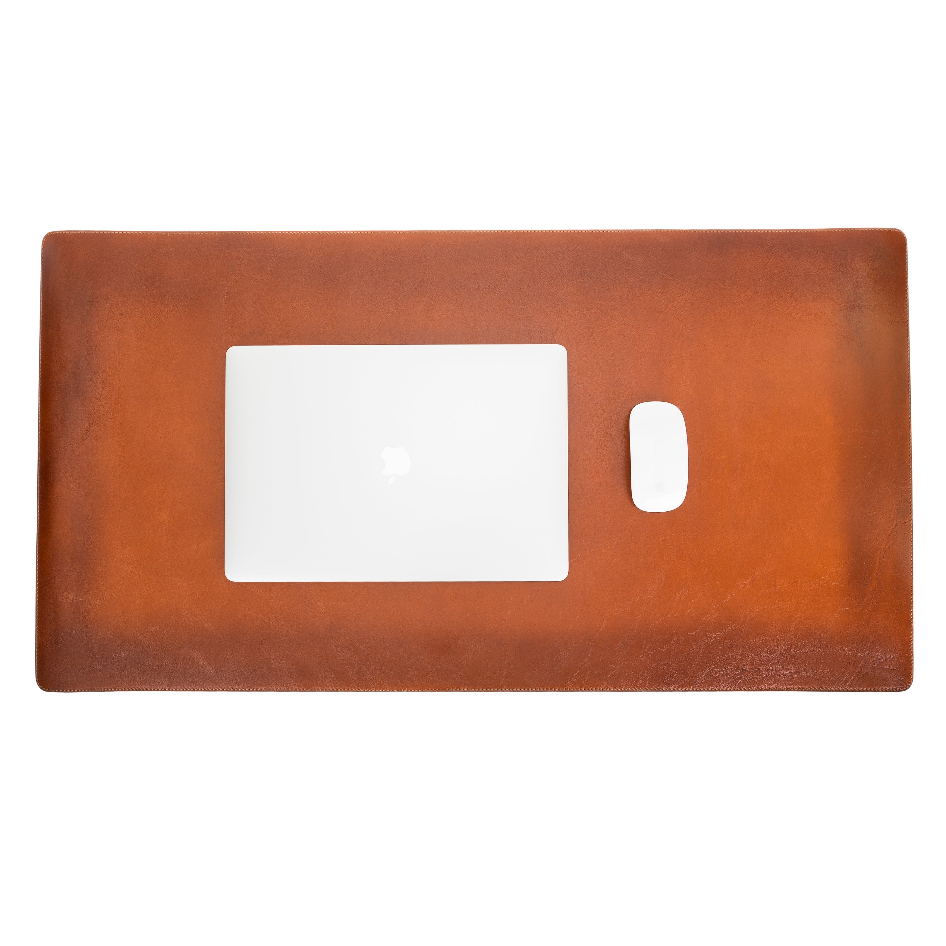 LupinnyLeather Genuine Leather Deskmat, Computer Pad, Office Desk Pad (Brown) 6