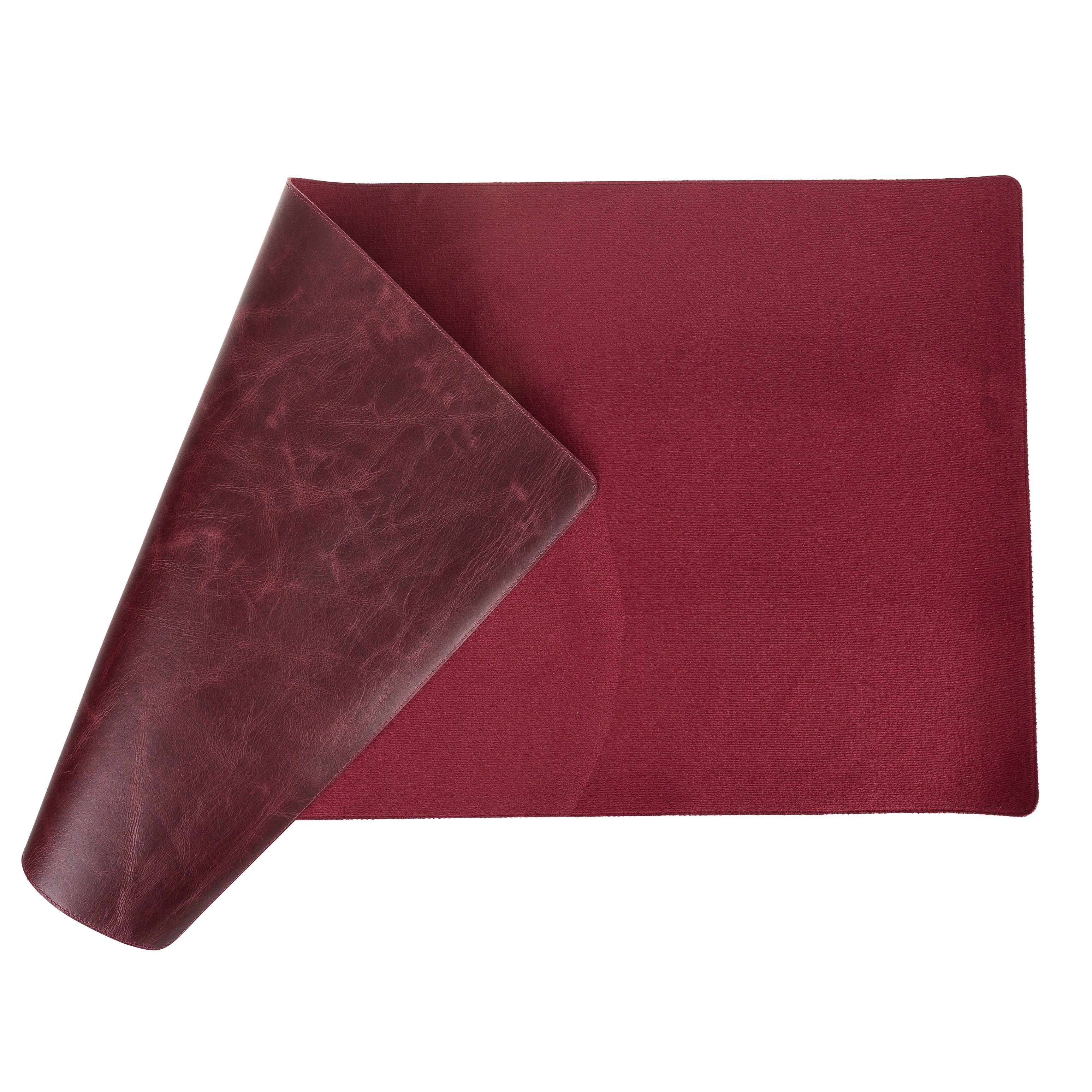 LupinnyLeather Genuine Cherry Leather Deskmat, Computer Pad, Office Desk Pad 7