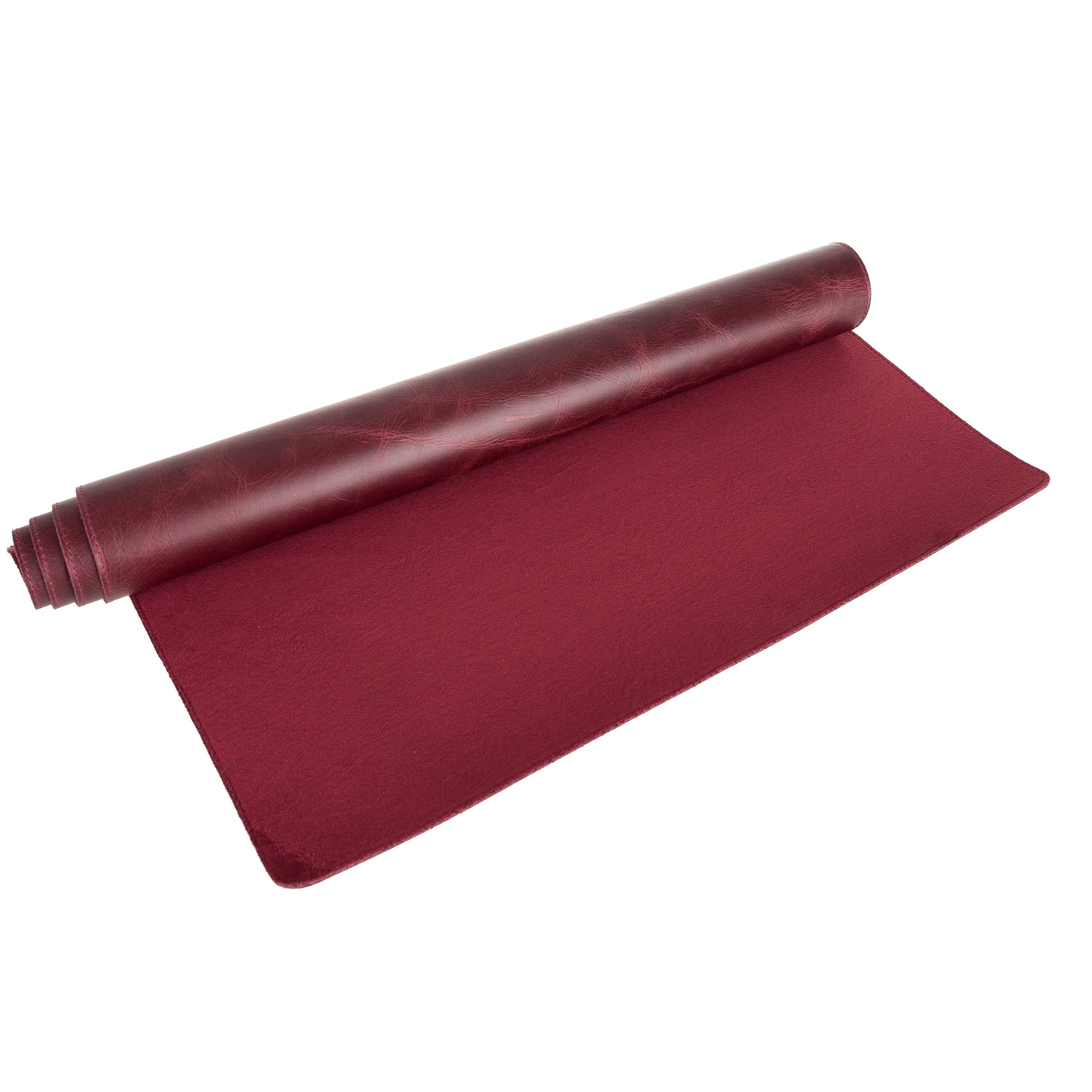 LupinnyLeather Genuine Cherry Leather Deskmat, Computer Pad, Office Desk Pad 8