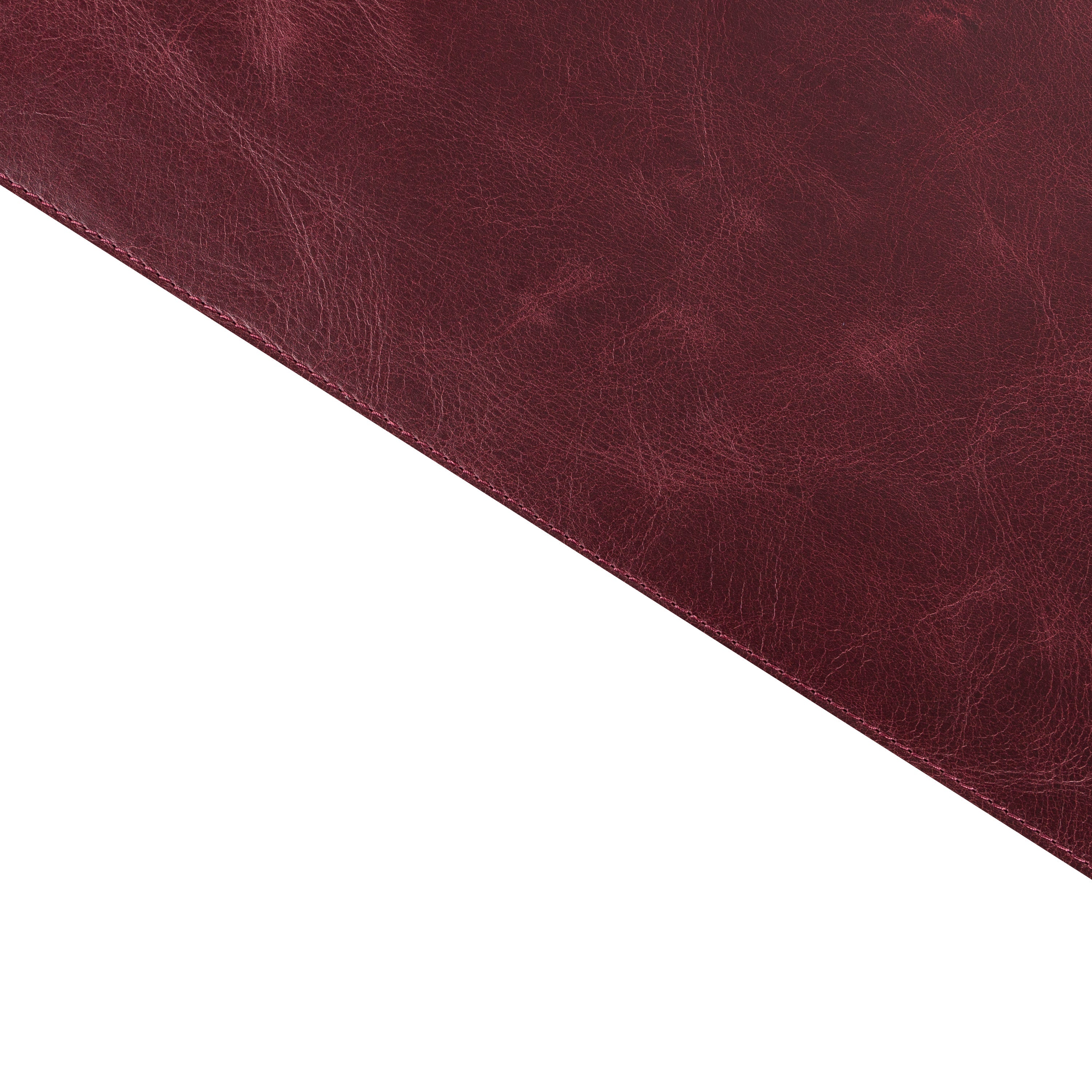 LupinnyLeather Genuine Cherry Leather Deskmat, Computer Pad, Office Desk Pad 2