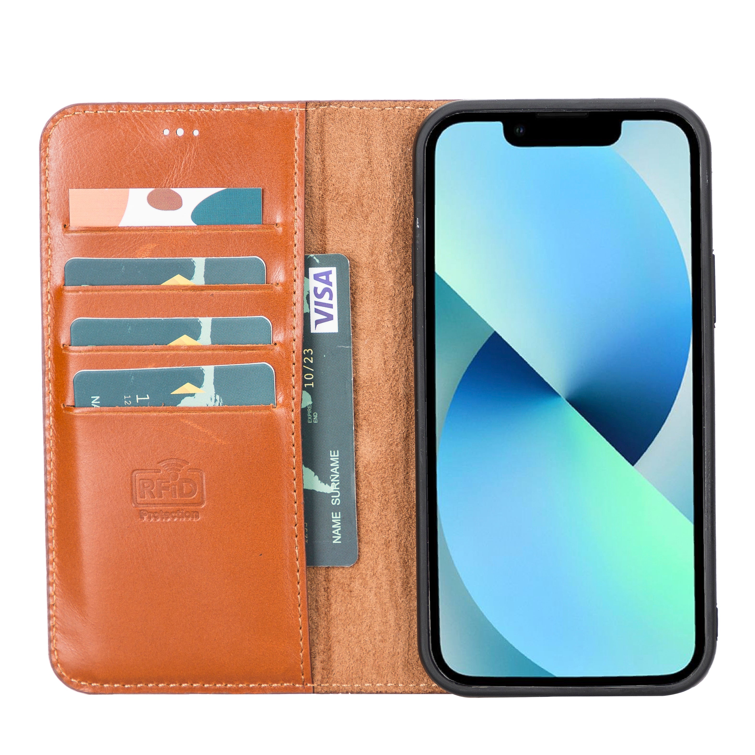 LupinnyLeather Magnetic Detachable Wallet Case for iPhone 11 Pro 2